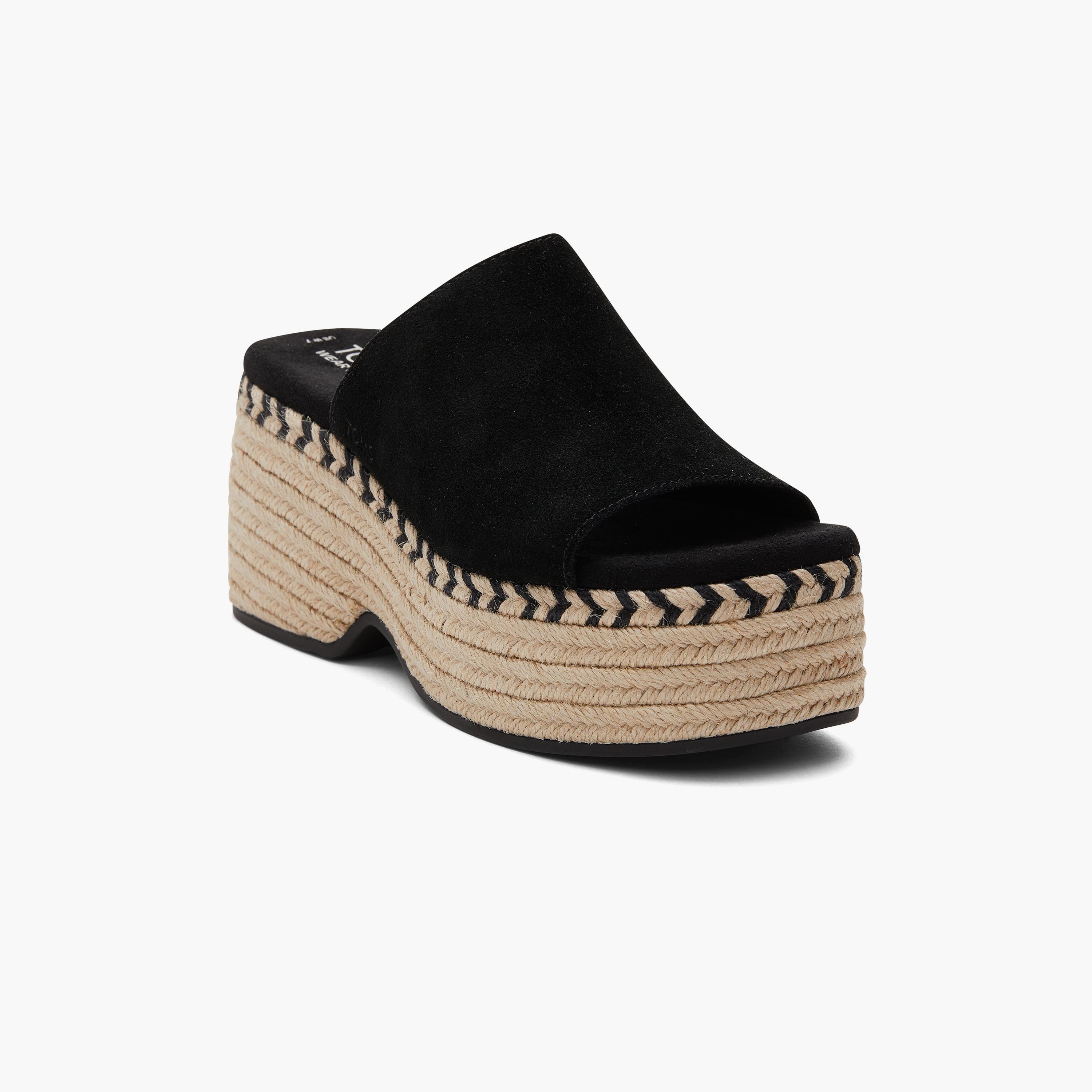 تومز- صندل ليلا ويدج سهل الارتداء للنساء | 10020762-women-shoes-heels-image-4