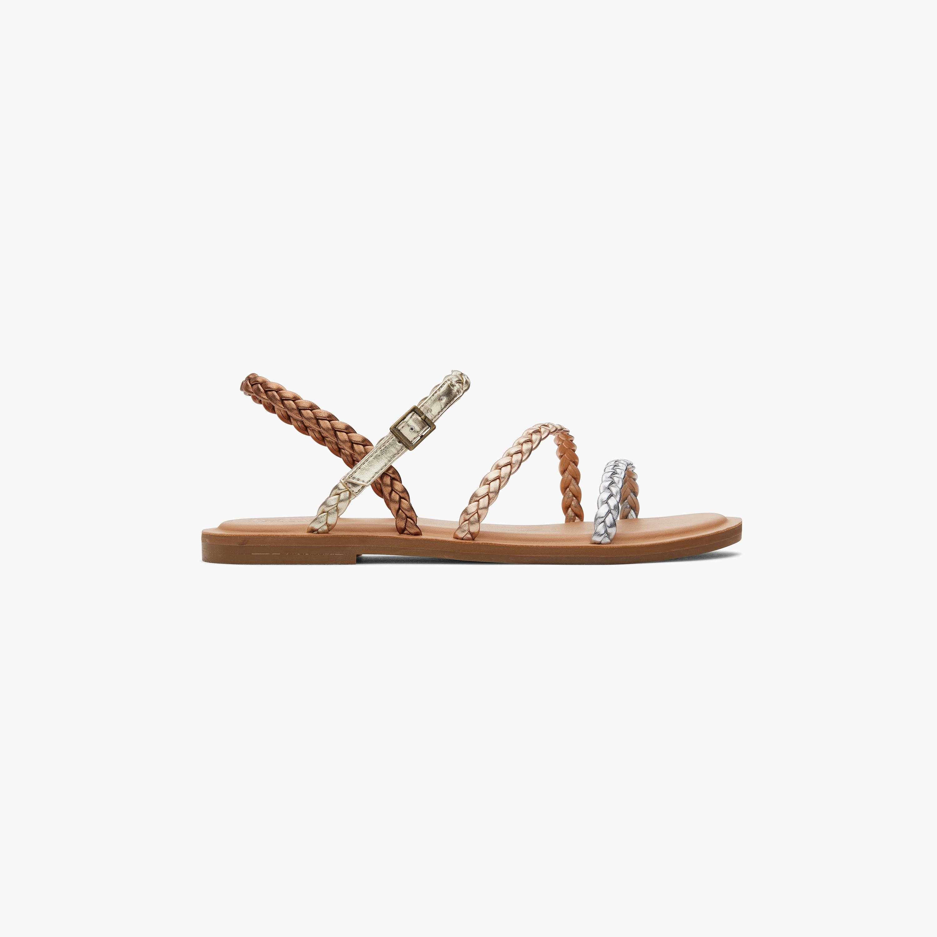 تومز- صندل كيرا بحزام وإبزيم للنساء | 10020821-T-women-shoes-sandals-flats-image-3
