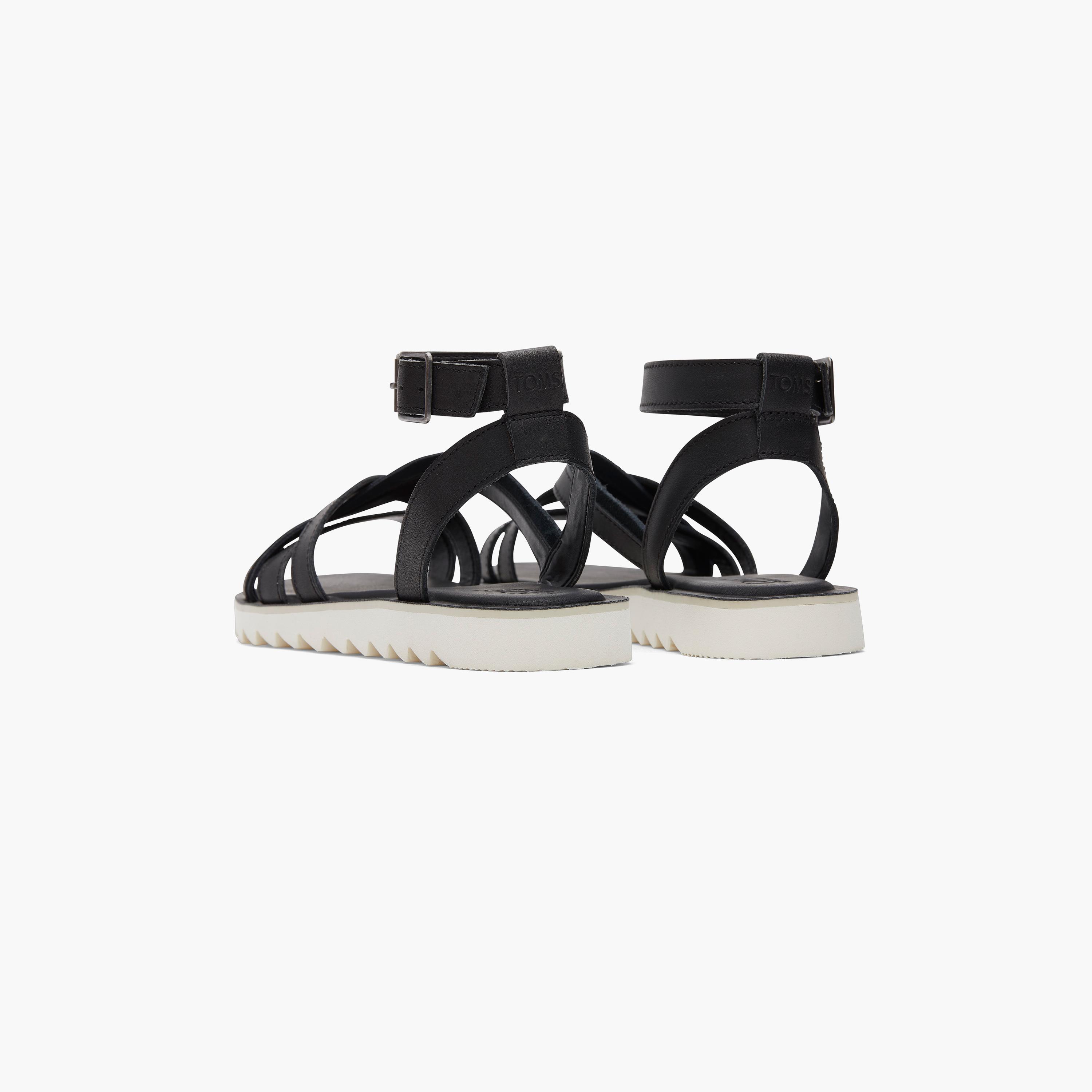 تومز- صندل بحزام وإبزيم للنساء | 10020830-women-shoes-sandals-flats-image-2