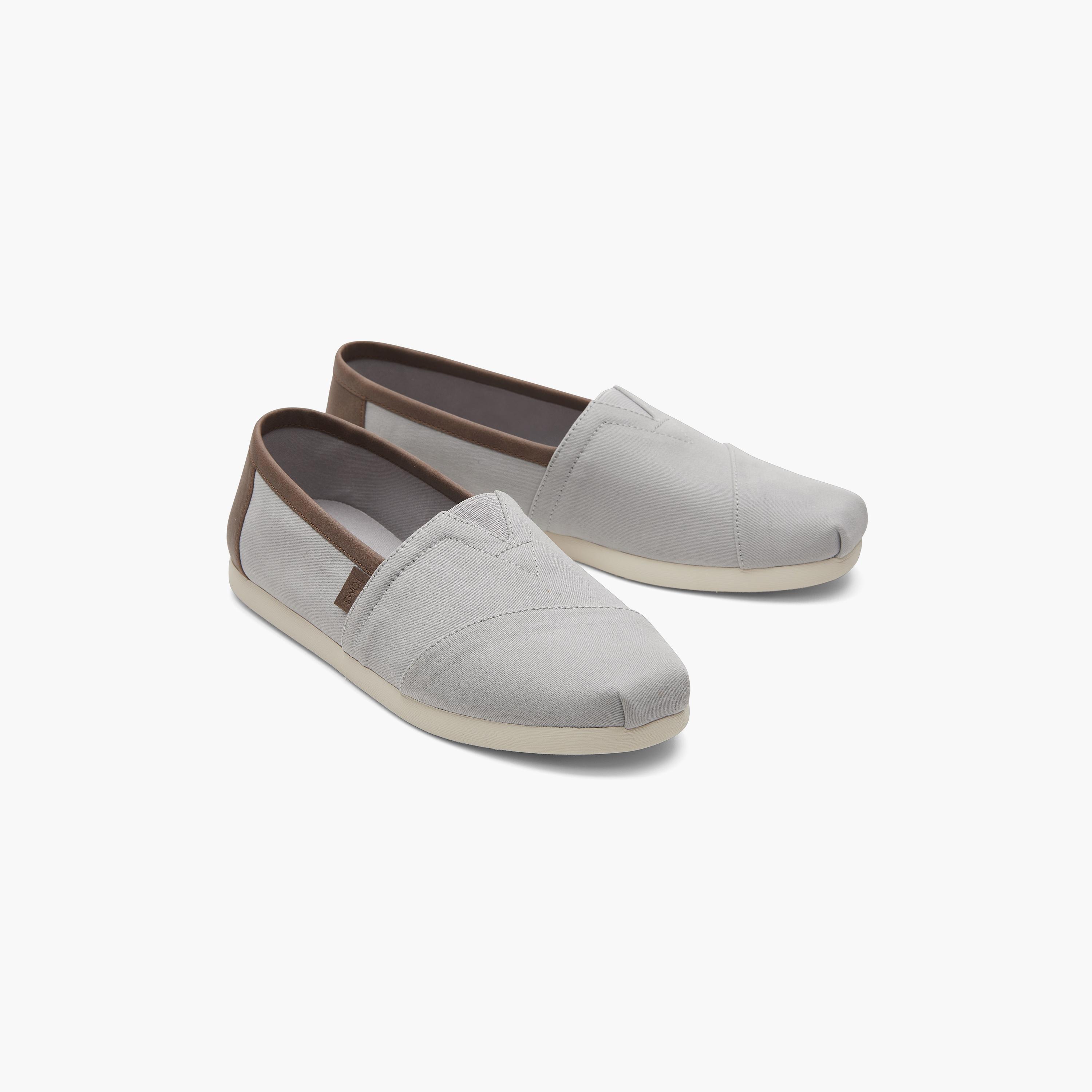 حذاء Toms الرجالي ذو اللون البني المصقول ذو الحواف الاصطناعية Alpargata Espadrilles 10020888-T-men-shoes-loafersandmoccasins-image-1