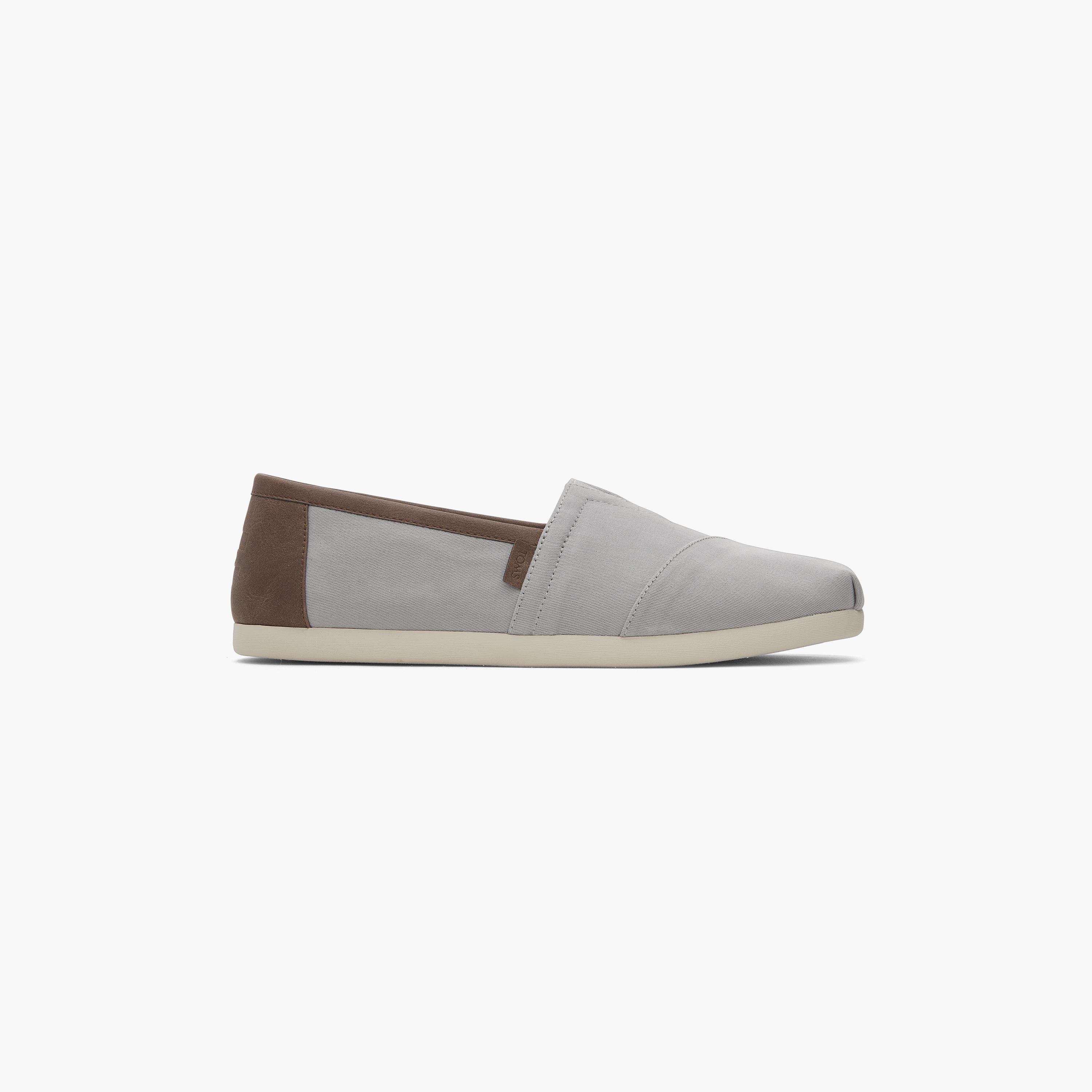 Toms Men's Brushed Twill Tan Synthetic Trim Alpargata Espadrilles 10020888-T-men-shoes-loafersandmoccasins-image-2