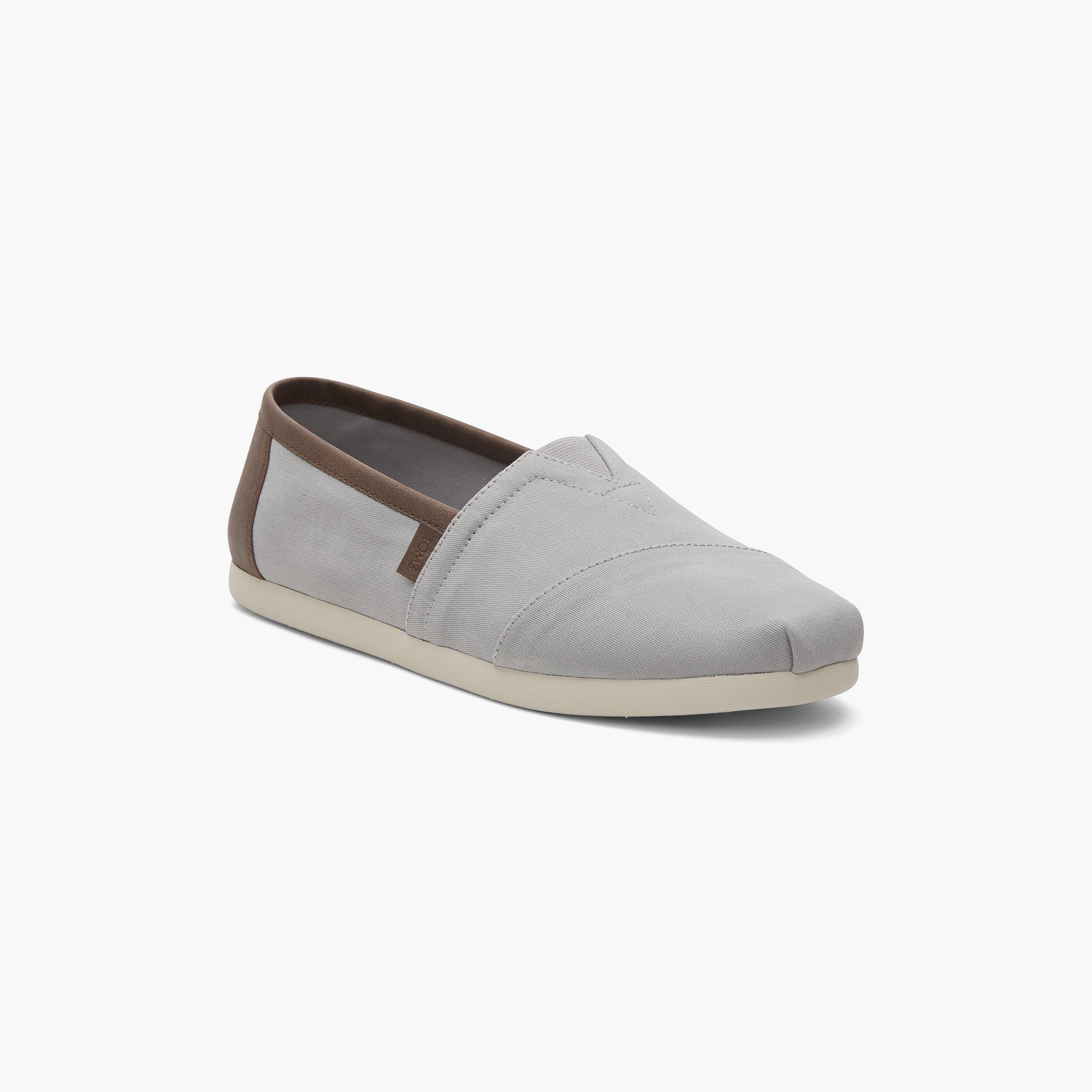Toms Men's Brushed Twill Tan Synthetic Trim Alpargata Espadrilles 10020888-T-men-shoes-loafersandmoccasins-image-3