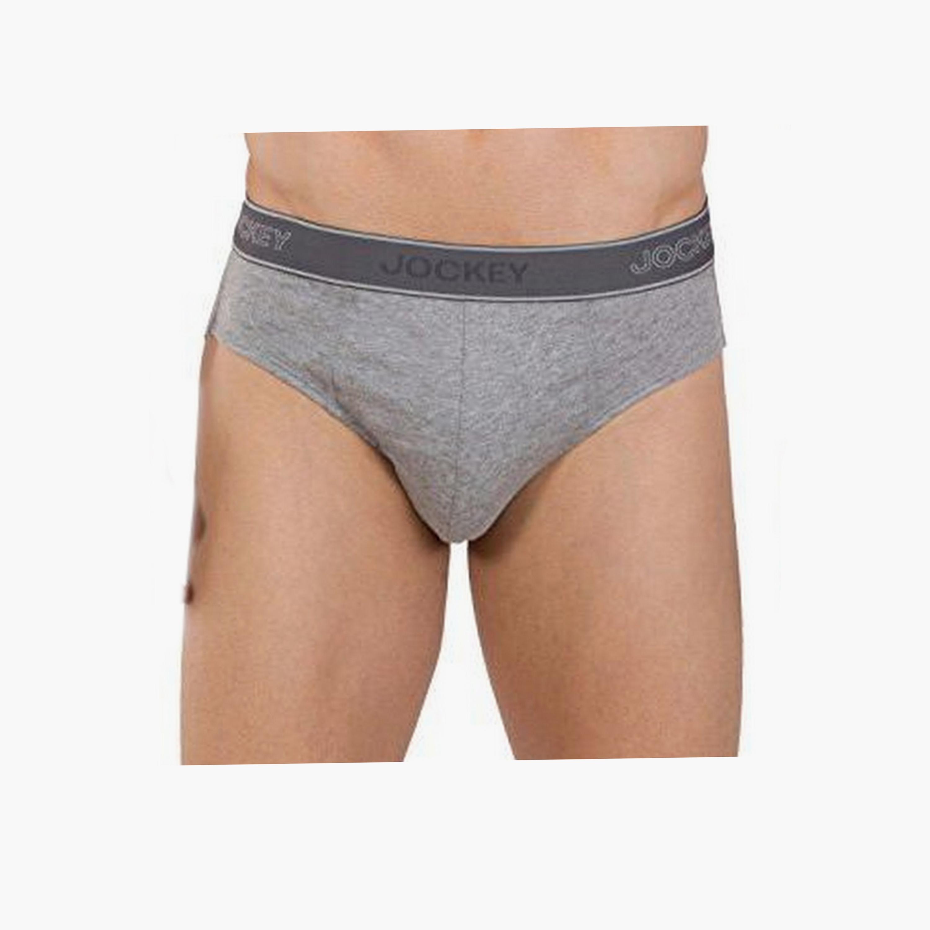 Jockey Assorted Pack of 2 Brand Print Waistband Men's Briefs-men-clothing-innerwear-underwear-image-2