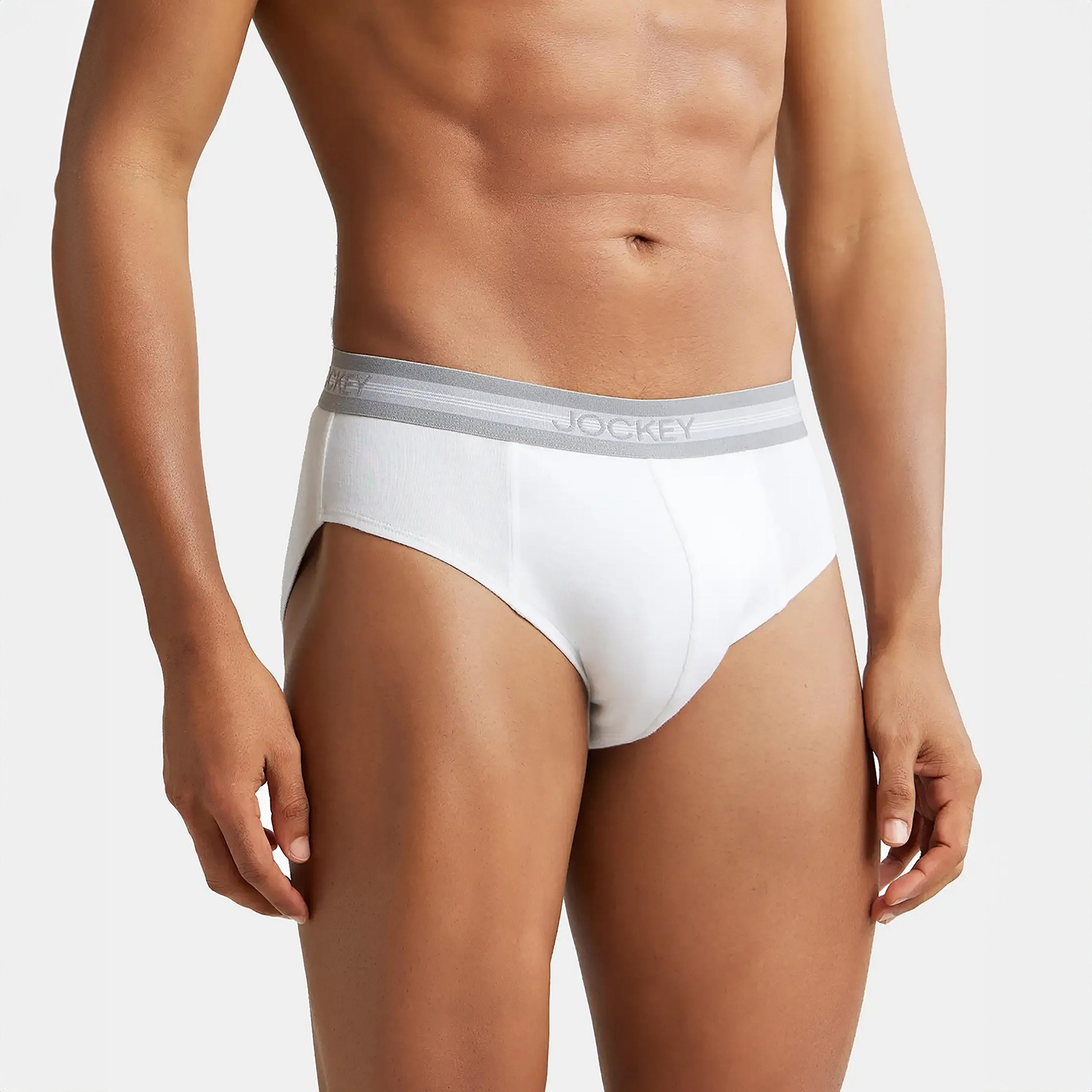 مجموعة من 2 سروال داخلي رجالي سادة من جوكي-men-clothing-innerwear-underwear-image-4