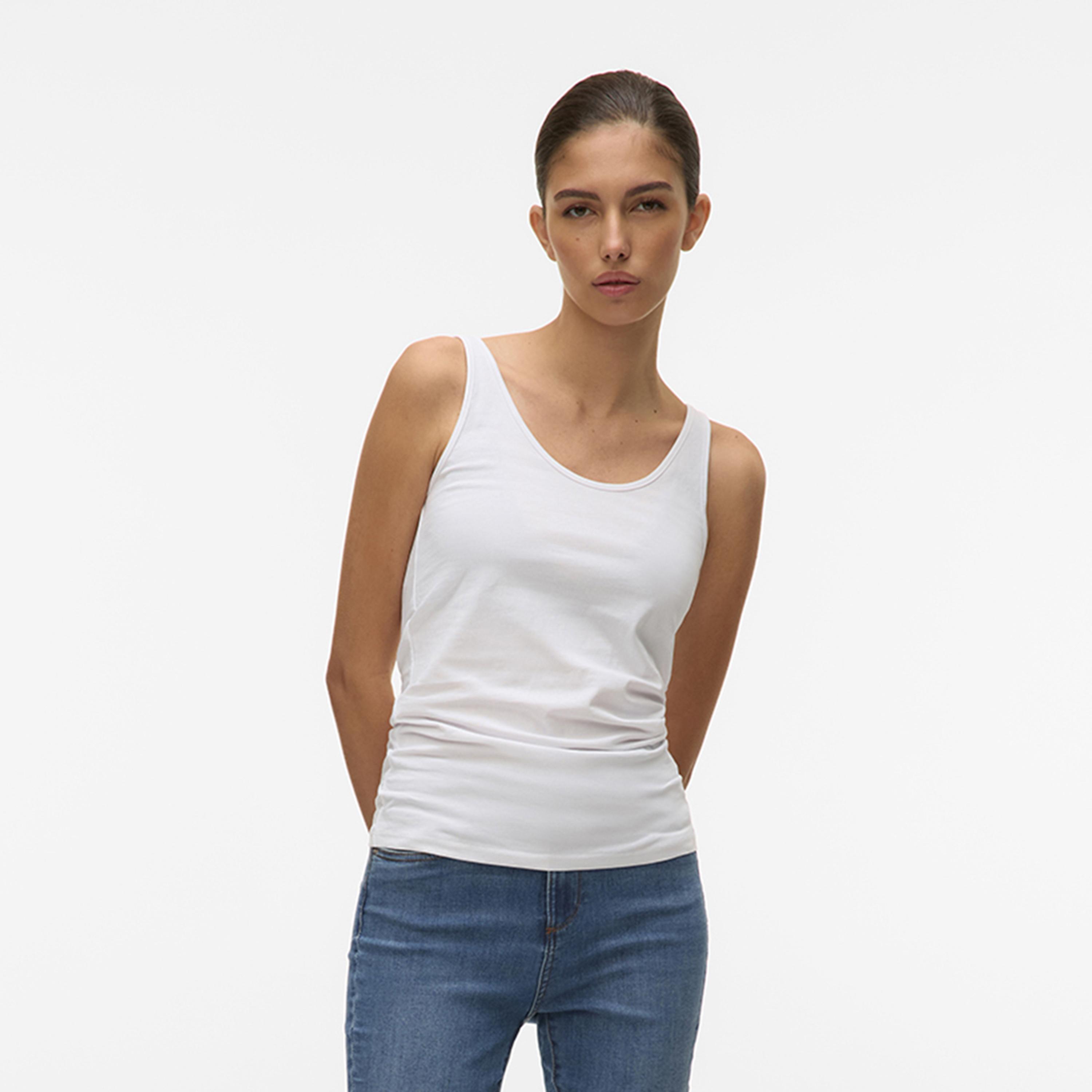 Vero Moda Scoop Neck Women's Tank Top-women-clothing-shirtsandblouses-blouses-image-1