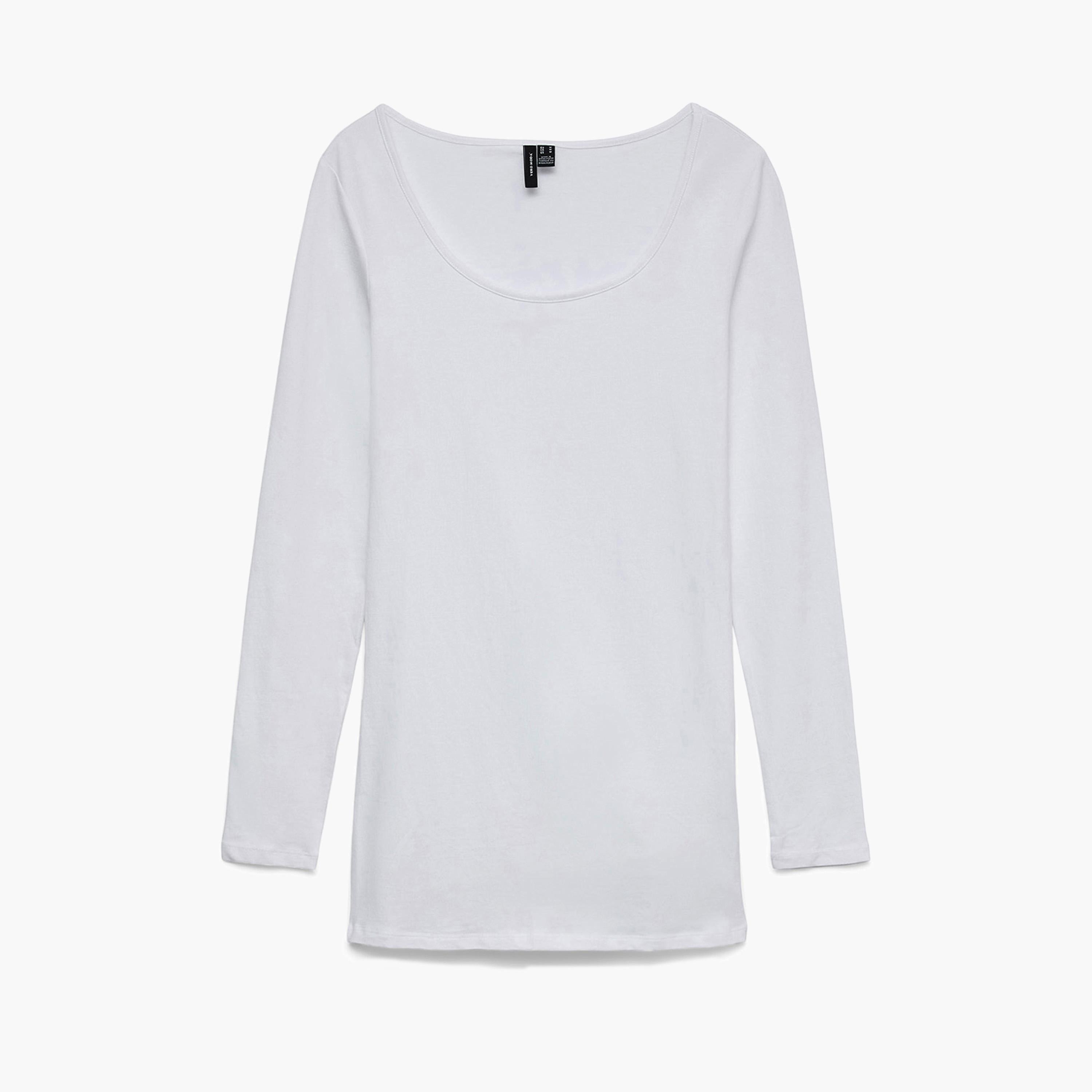بلوزة نسائية بياقة "سكوب" واسعة من فيرو مودا-women-clothing-shirtsandblouses-blouses-image-6