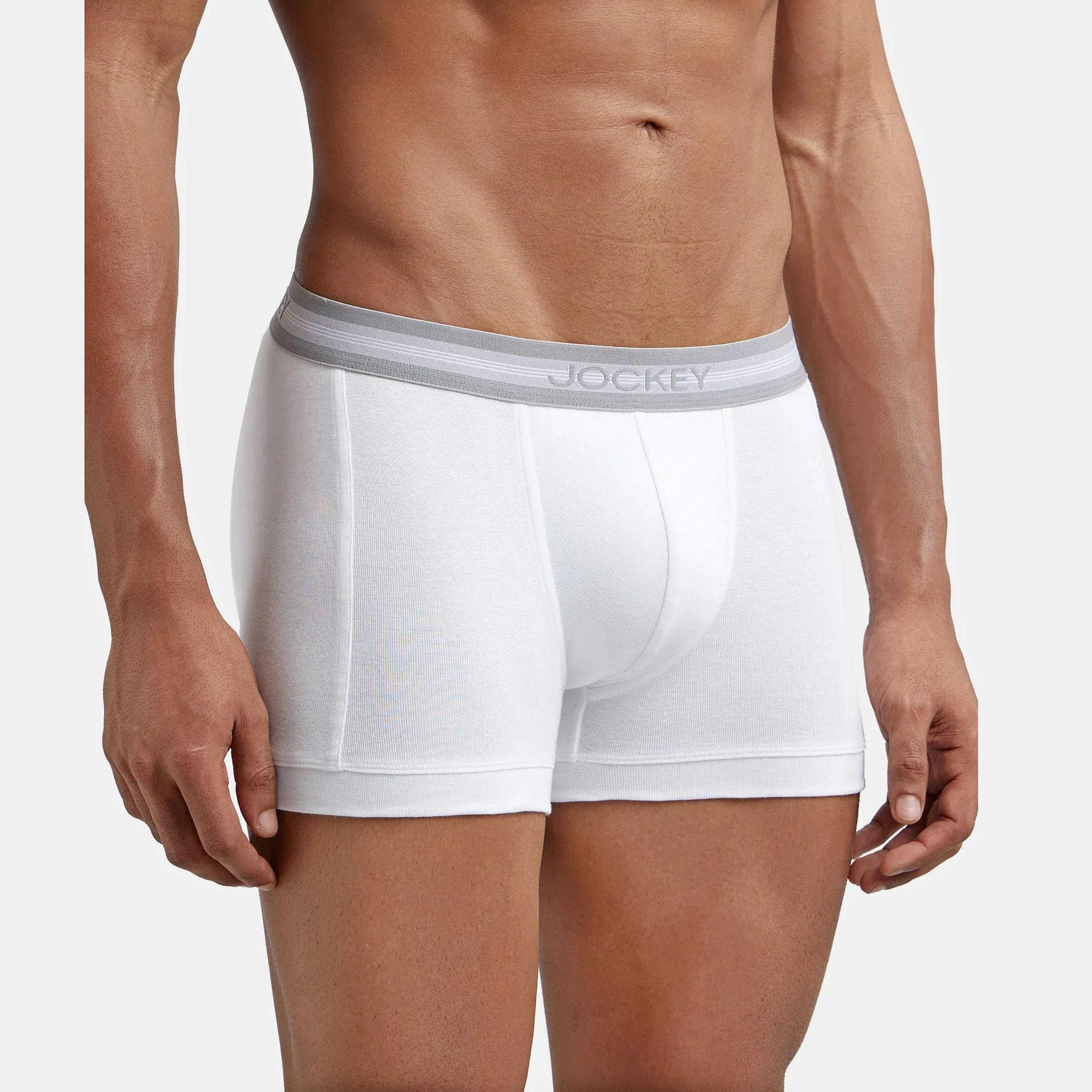 Jockey Brand Print Waistband Men's Trunks-men-clothing-innerwear-underwear-image-3