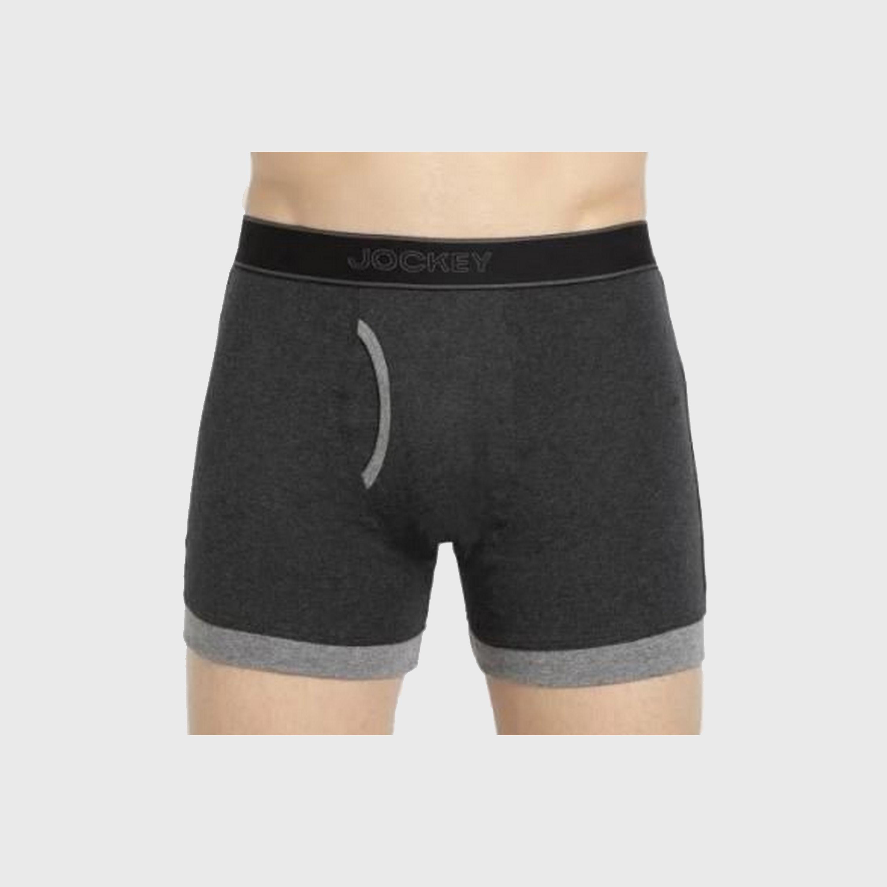 Jockey Assorted Brand Print Waistband Men's Trunks-men-clothing-innerwear-underwear-image-5