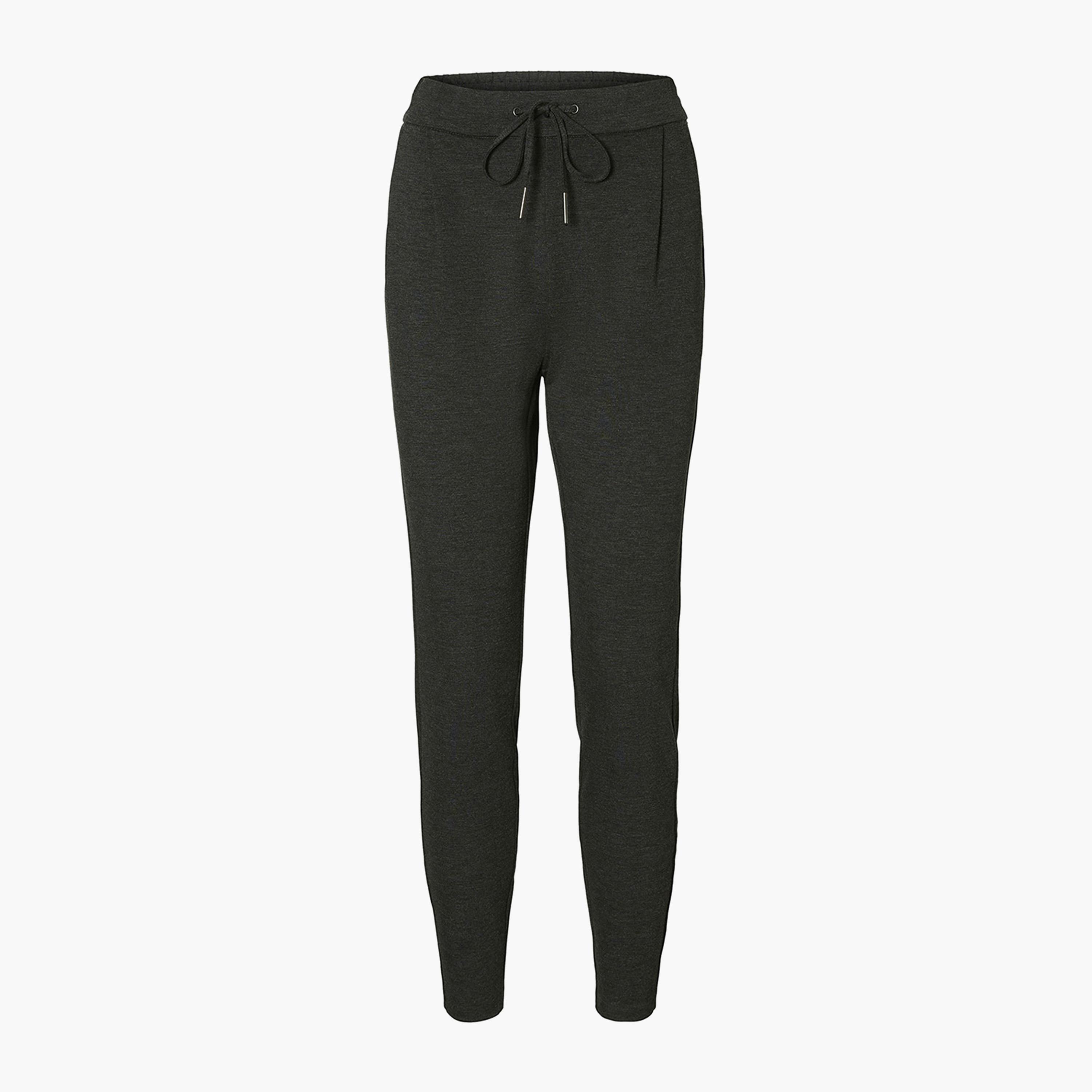 Vero Moda Heather Drawstring Waist Tapered Women's Track Pants-women-clothing-bottoms-joggers-image-4