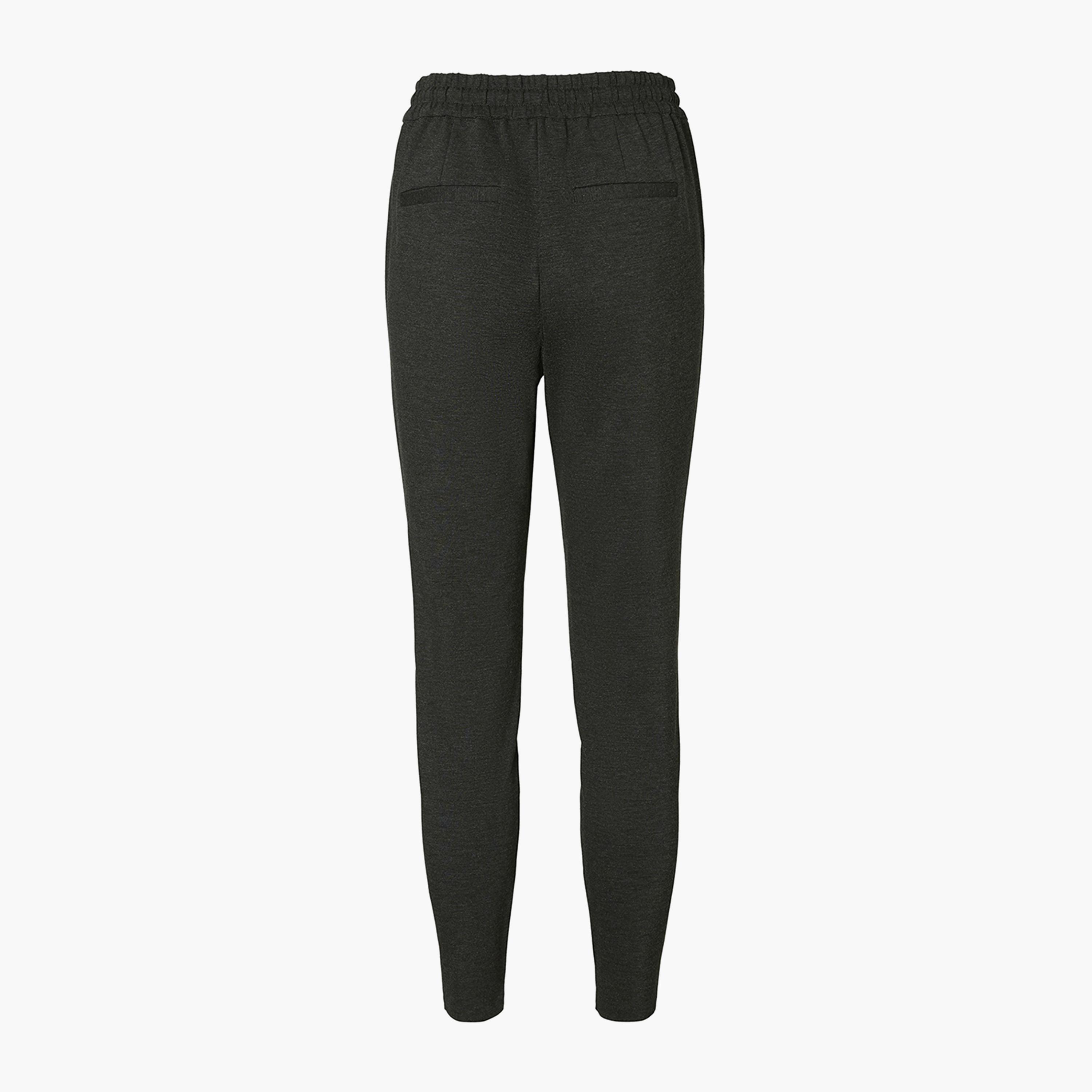 Vero Moda Heather Drawstring Waist Tapered Women's Track Pants-women-clothing-bottoms-joggers-image-5