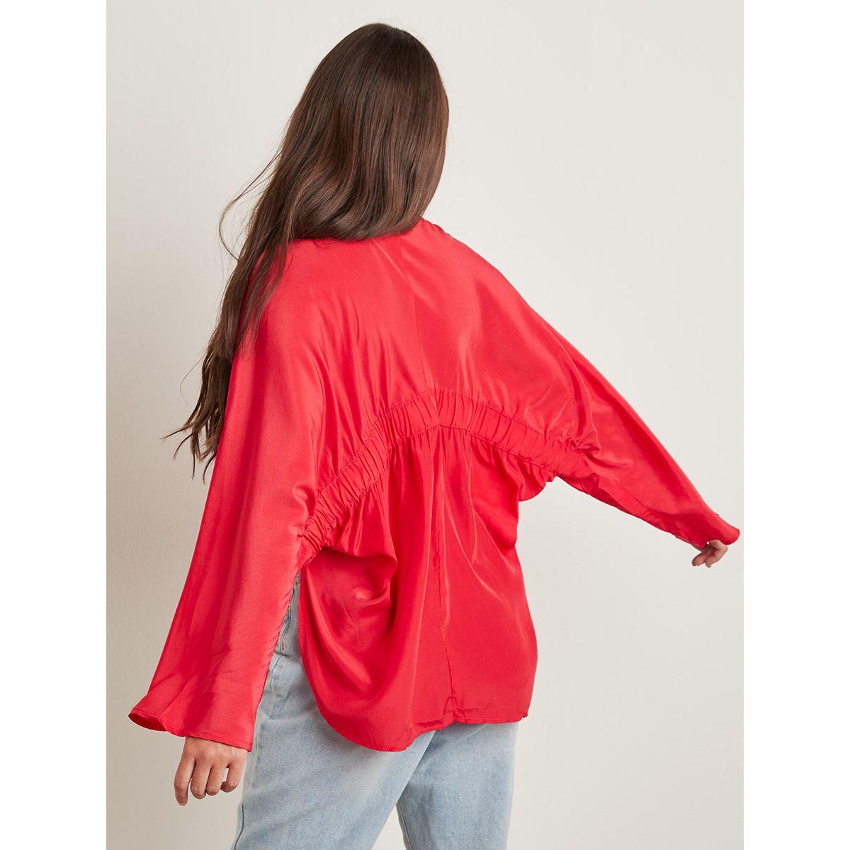 بلوزة تونيك بقصة واسعة وأكمام طويلة من ستايلي-women-clothing-shirtsandblouses-blouses-image-1