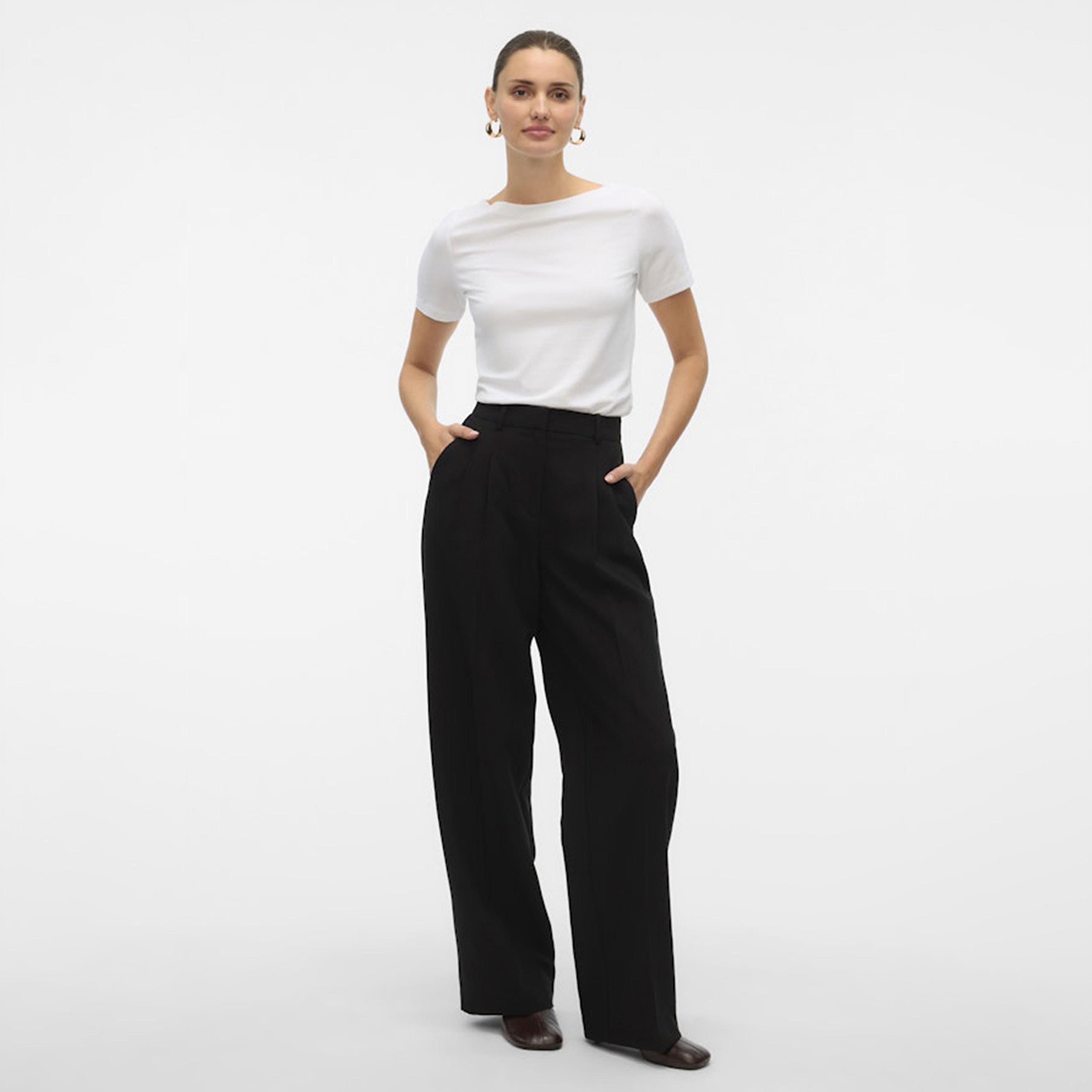 بلوزة نسائية بياقة "بوت نيك" عريضة من فيرو مودا-women-clothing-shirtsandblouses-blouses-image-7