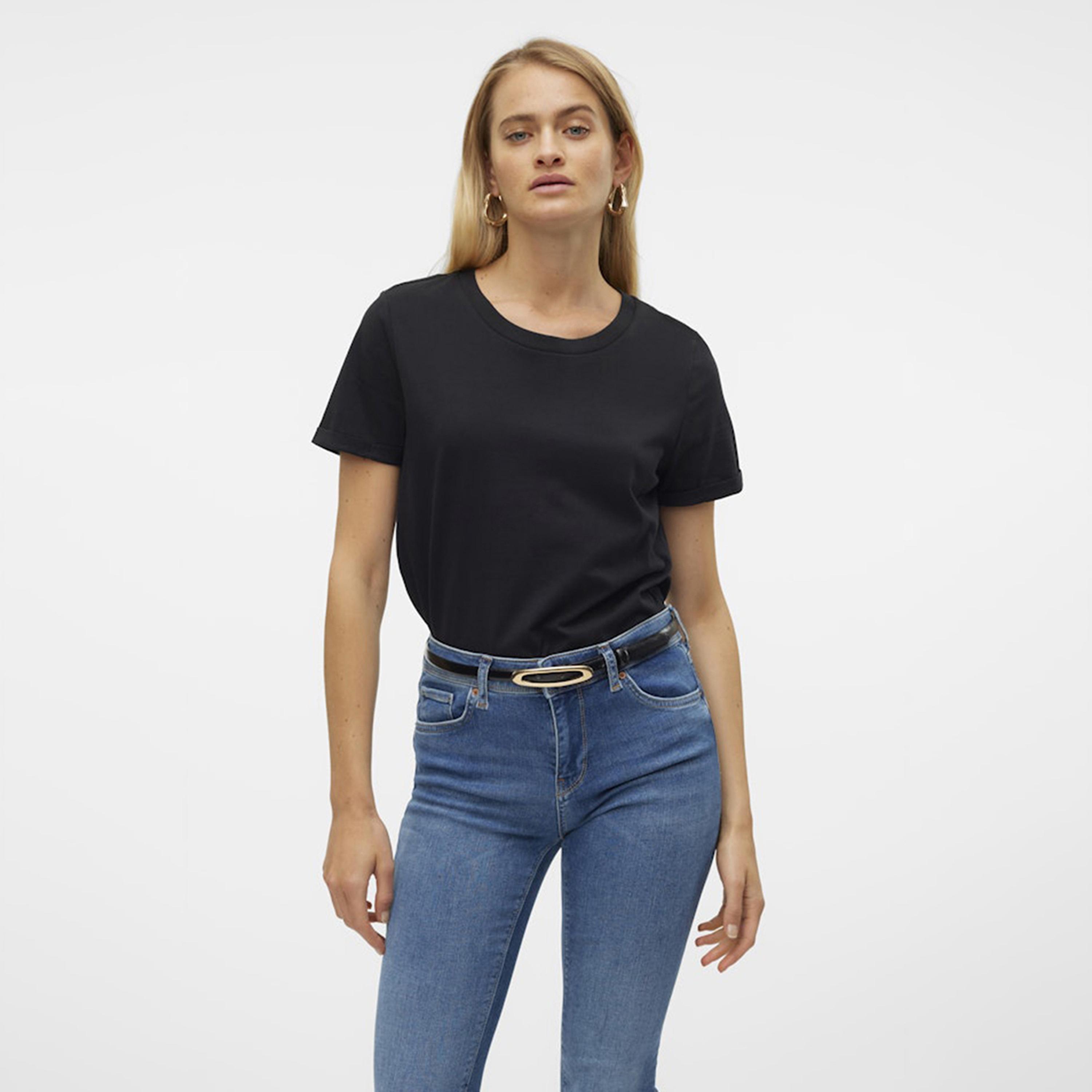 Vero Moda Cotton Women's T-Shirt-women-clothing-tshirts-image-1