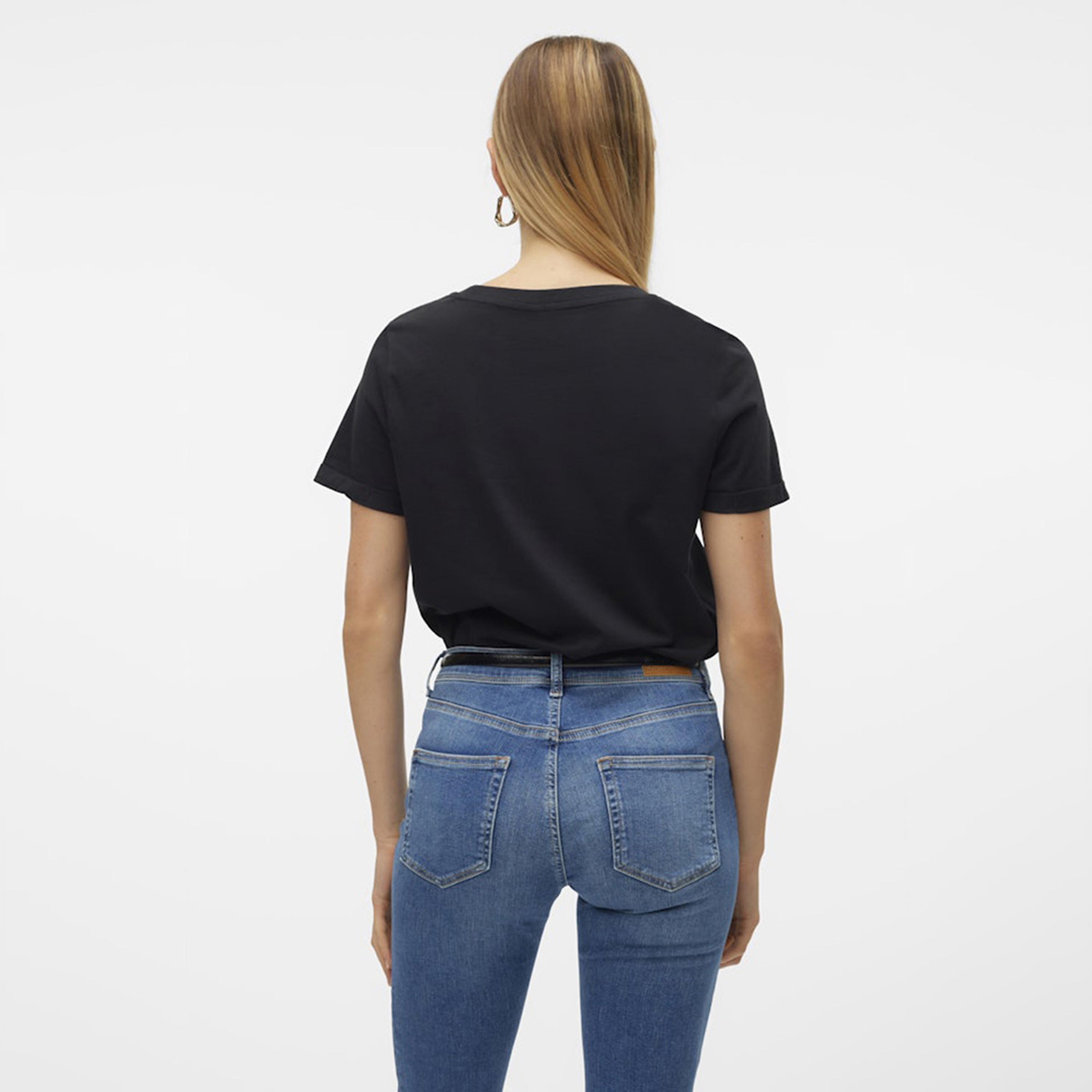 Vero Moda Cotton Women's T-Shirt-women-clothing-tshirts-image-3