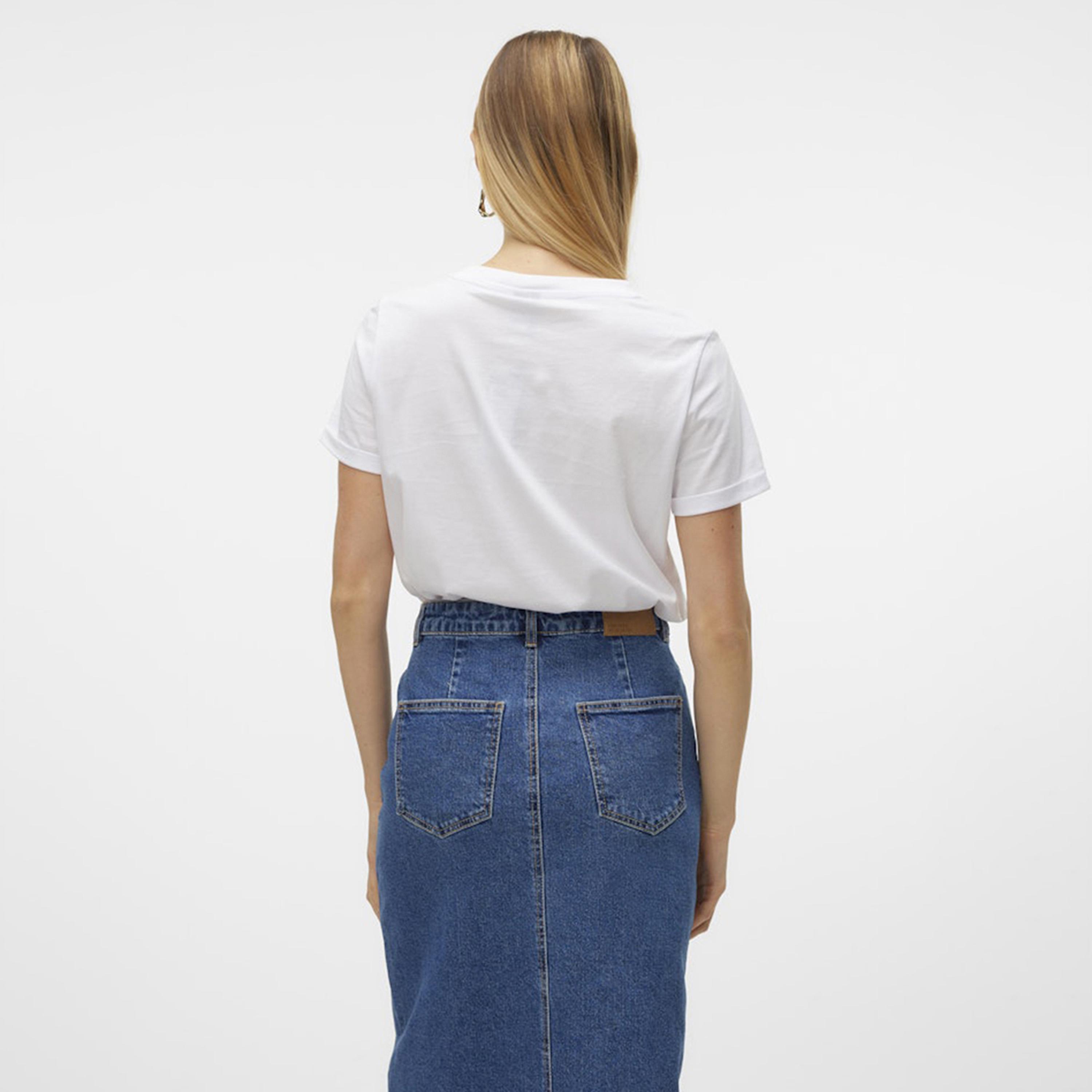 Vero Moda Cotton Women's T-Shirt-women-clothing-tshirts-image-3
