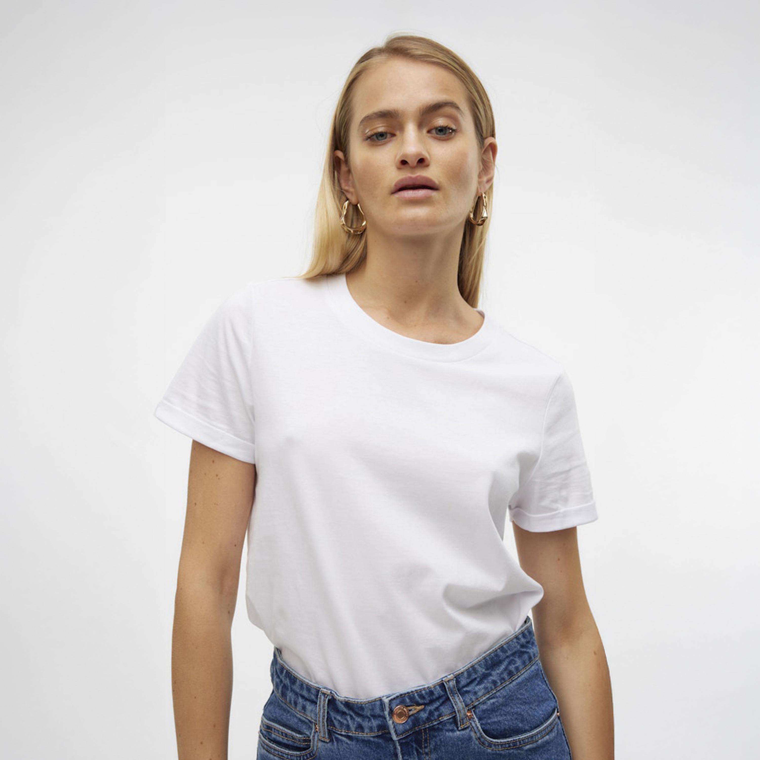 Vero Moda Cotton Women's T-Shirt-women-clothing-tshirts-image-5