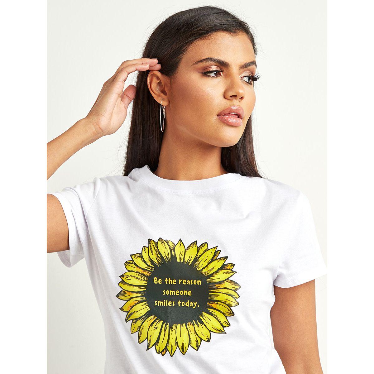 تيشيرت مطبوع بقصة واسعة-women-clothing-tshirts-image-5
