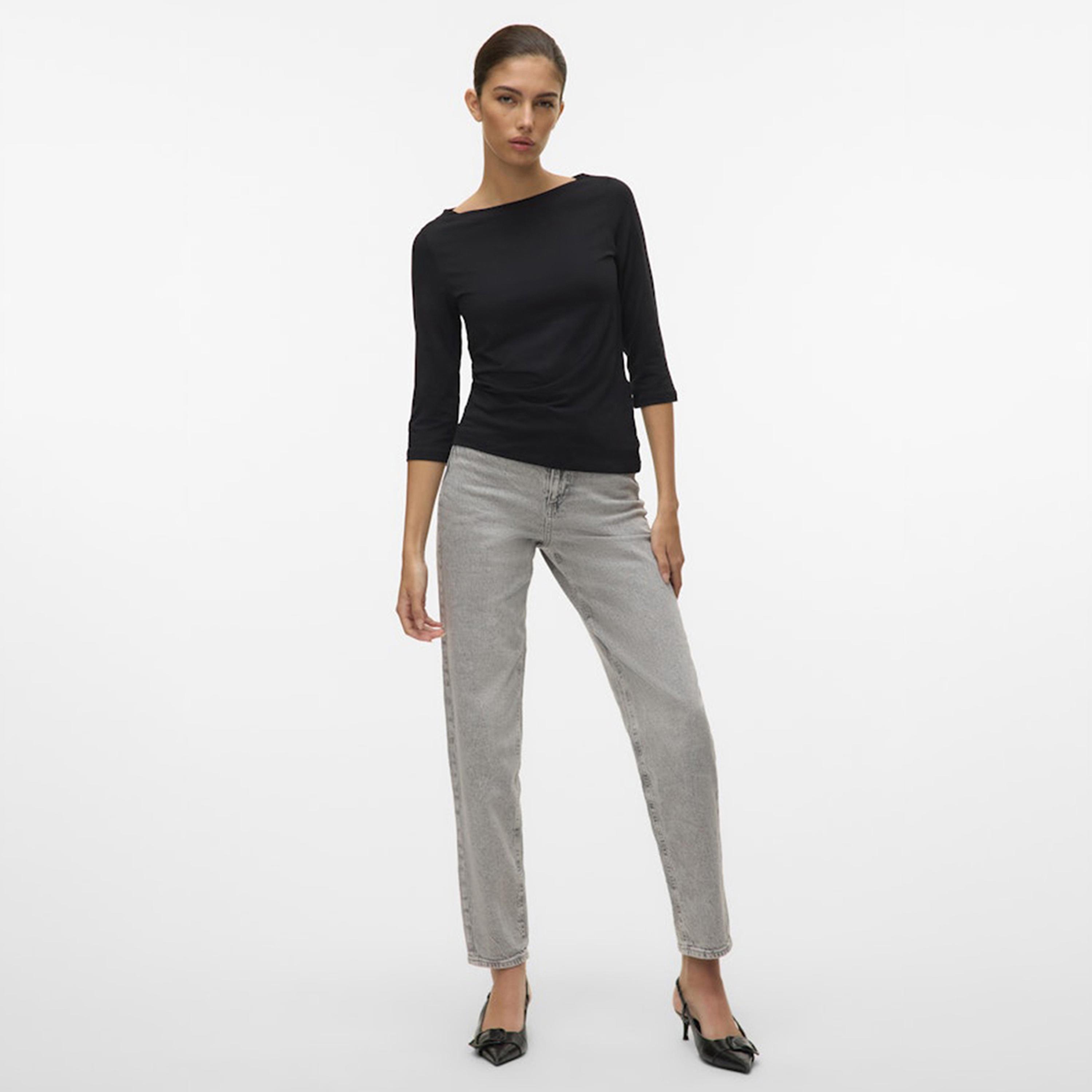 Vero Moda Boat Neck Women's Top-women-clothing-shirtsandblouses-blouses-image-2