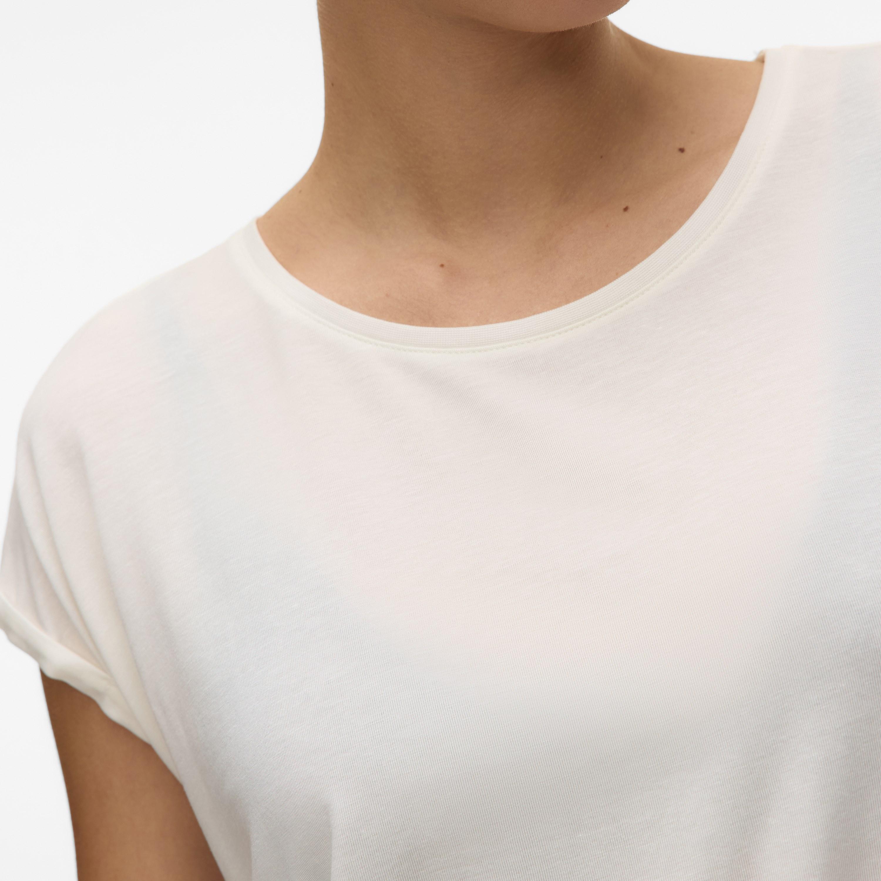 تيشيرت حريمي باللون الأبيض من فيرو مودا-women-clothing-tshirts-image-5