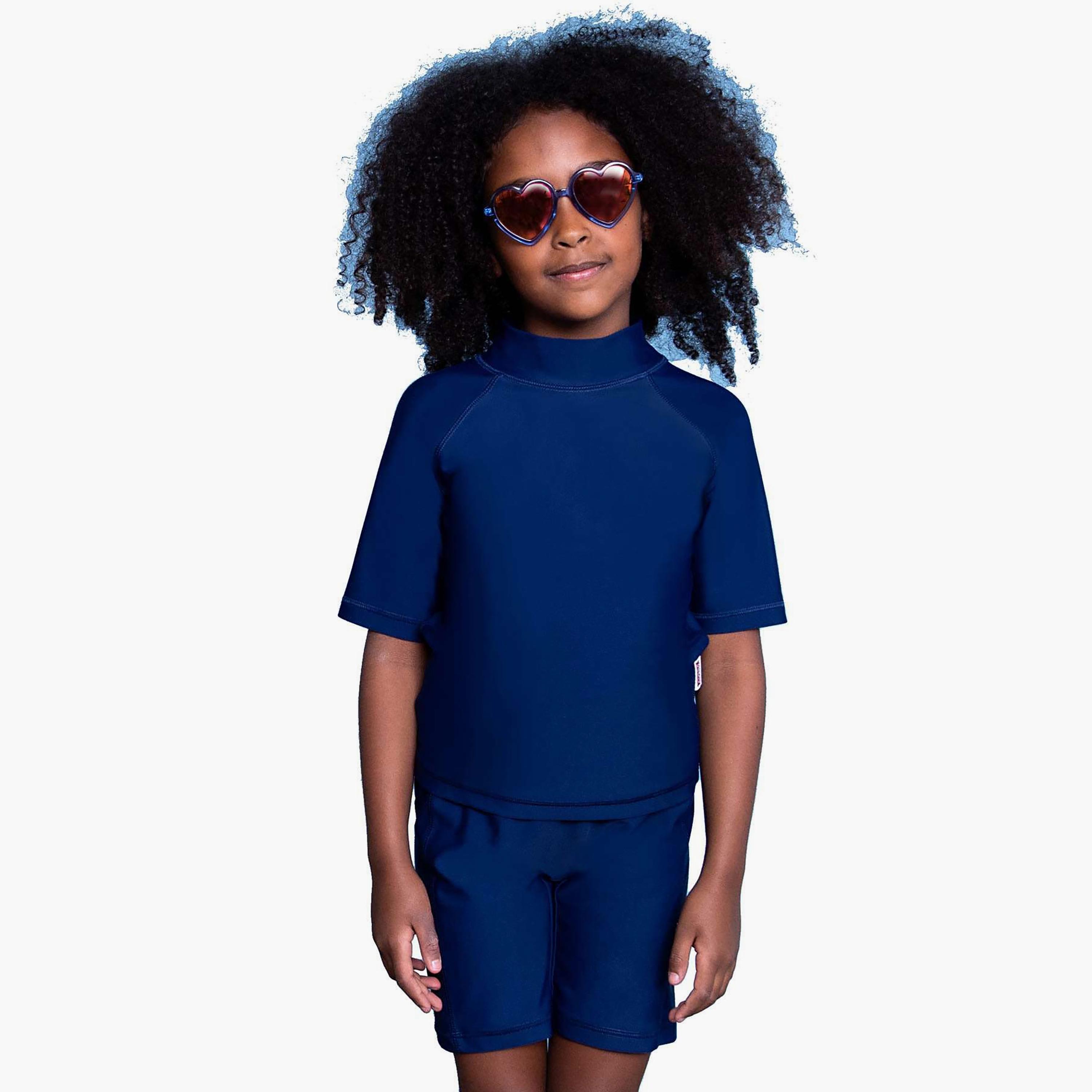 COEGA Sunwear Unisex Kids 2 Piece Suit, Navy-sports-gear-swimming-boy-image-2