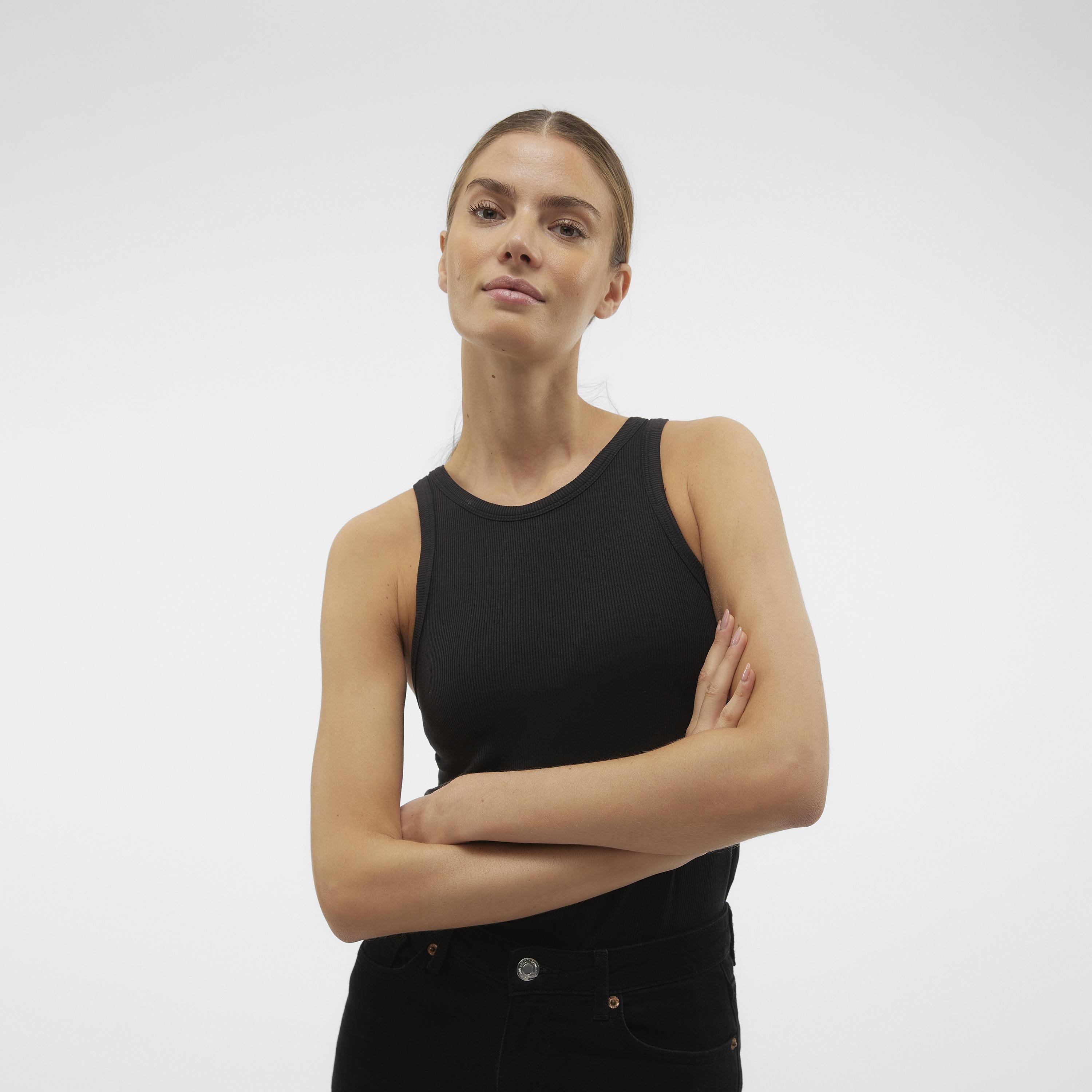 Vero Moda Ribbed Women's Tank Top-women-clothing-shirtsandblouses-blouses-image-4