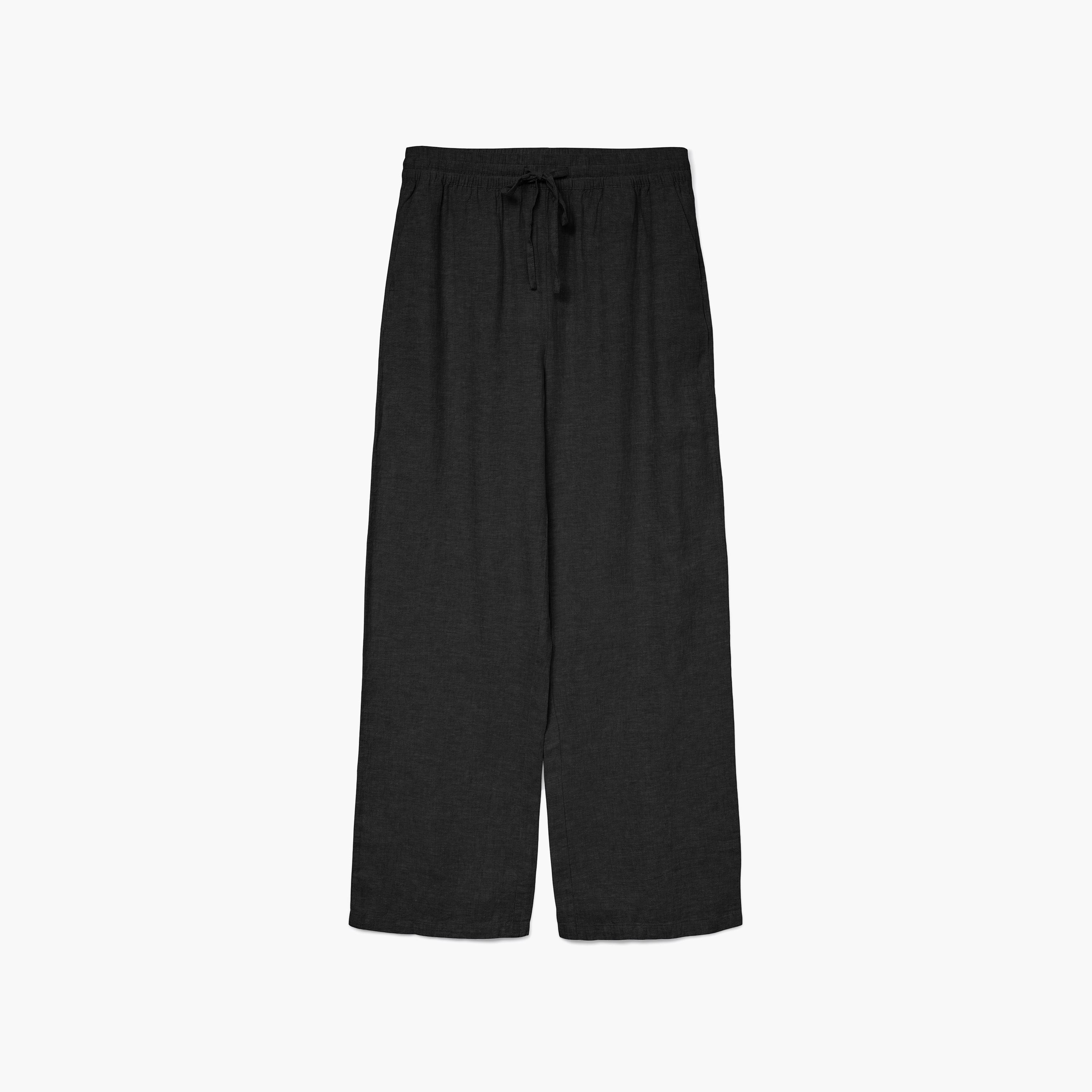 Vero Moda Drawstring Waist Wide Leg Women's Trousers-women-clothing-trousers-image-6