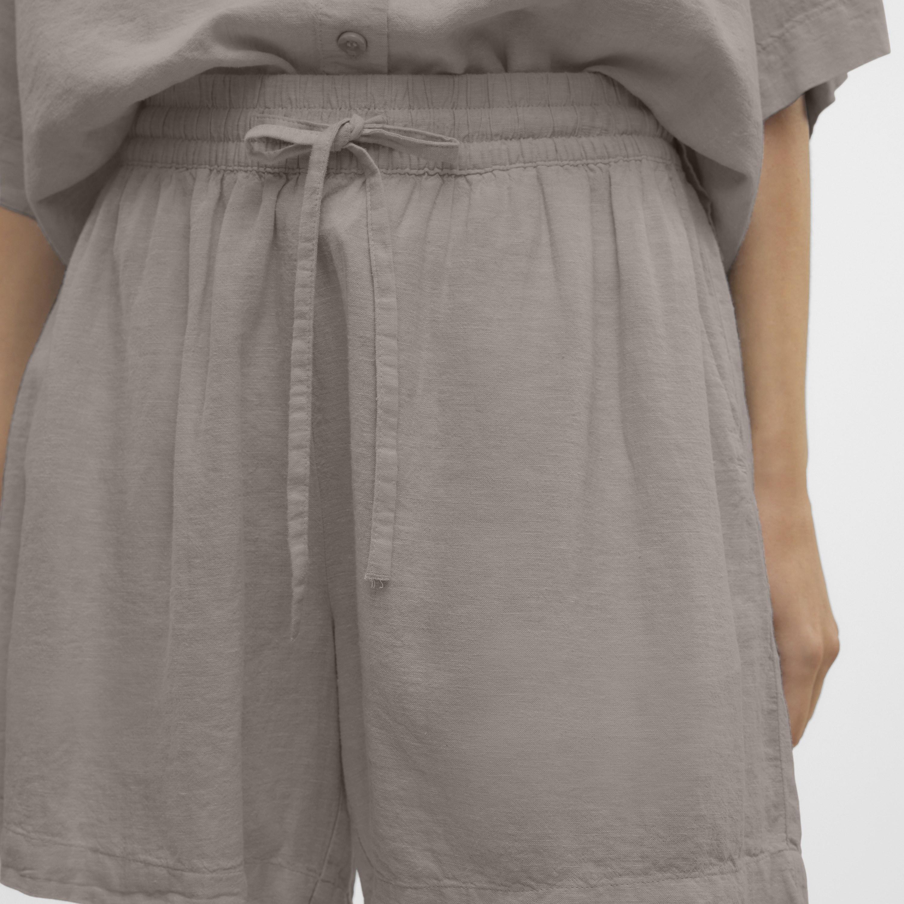 شورت حريمي بخصر مطاطي برباط شد من فيرو مودا-women-clothing-shorts-image-5