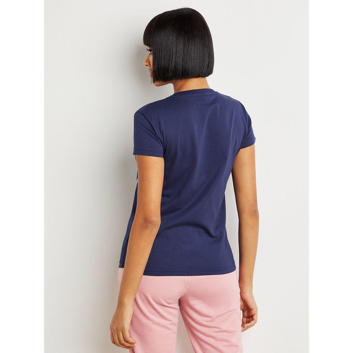 Styli Not Now Slogan Print Regular Fit T-shirt-women-clothing-tshirts-image-3