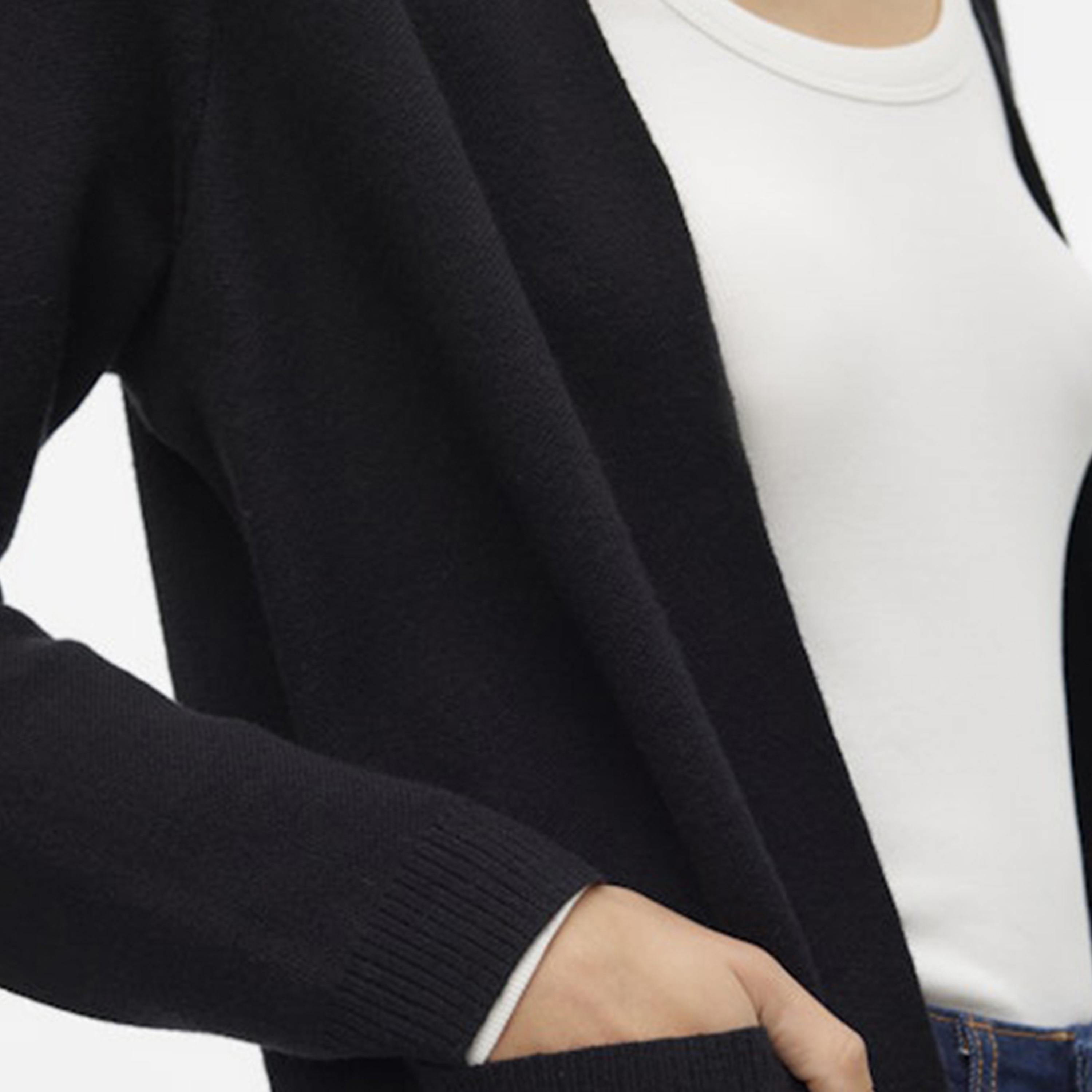 Vero Moda Black Women's Cardigan-women-winterwear-cardigansandjumpers-cardigans-image-4
