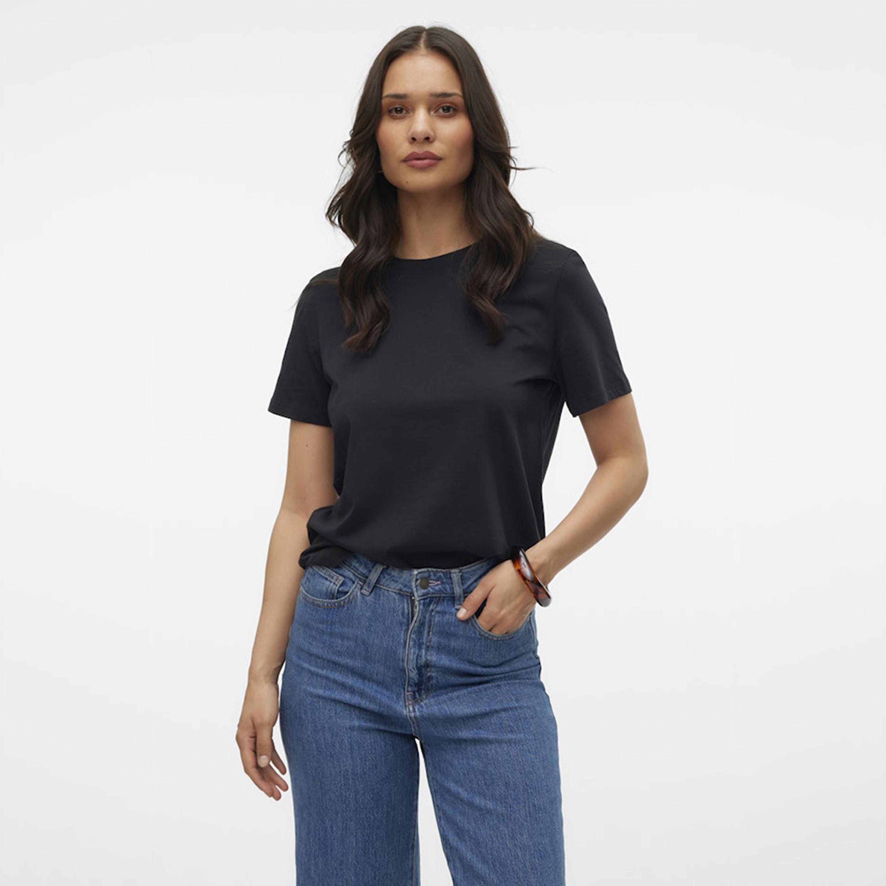 تيشيرت نسائي قطني من فيرو مودا-women-clothing-tshirts-image-1