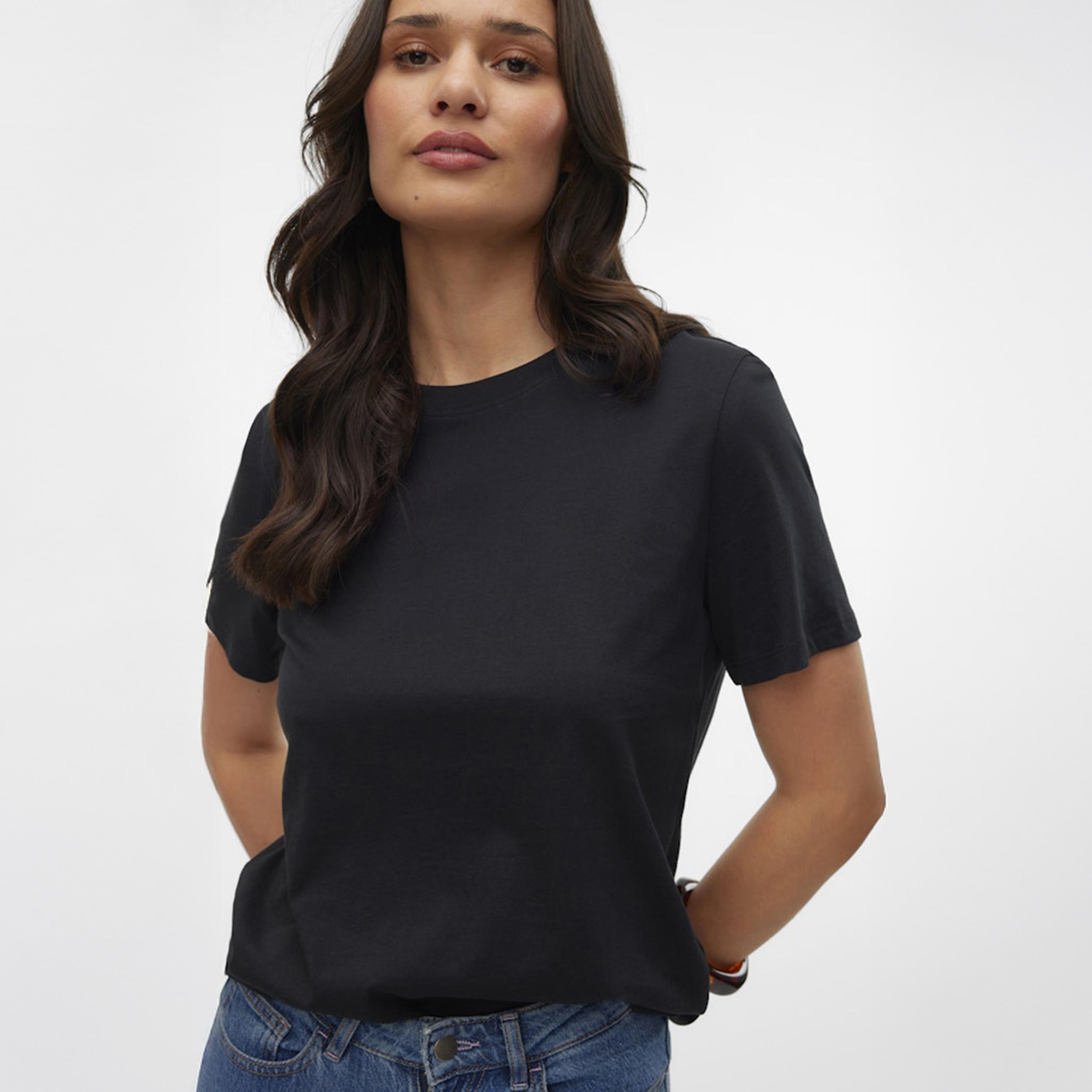 تيشيرت نسائي قطني من فيرو مودا-women-clothing-tshirts-image-5