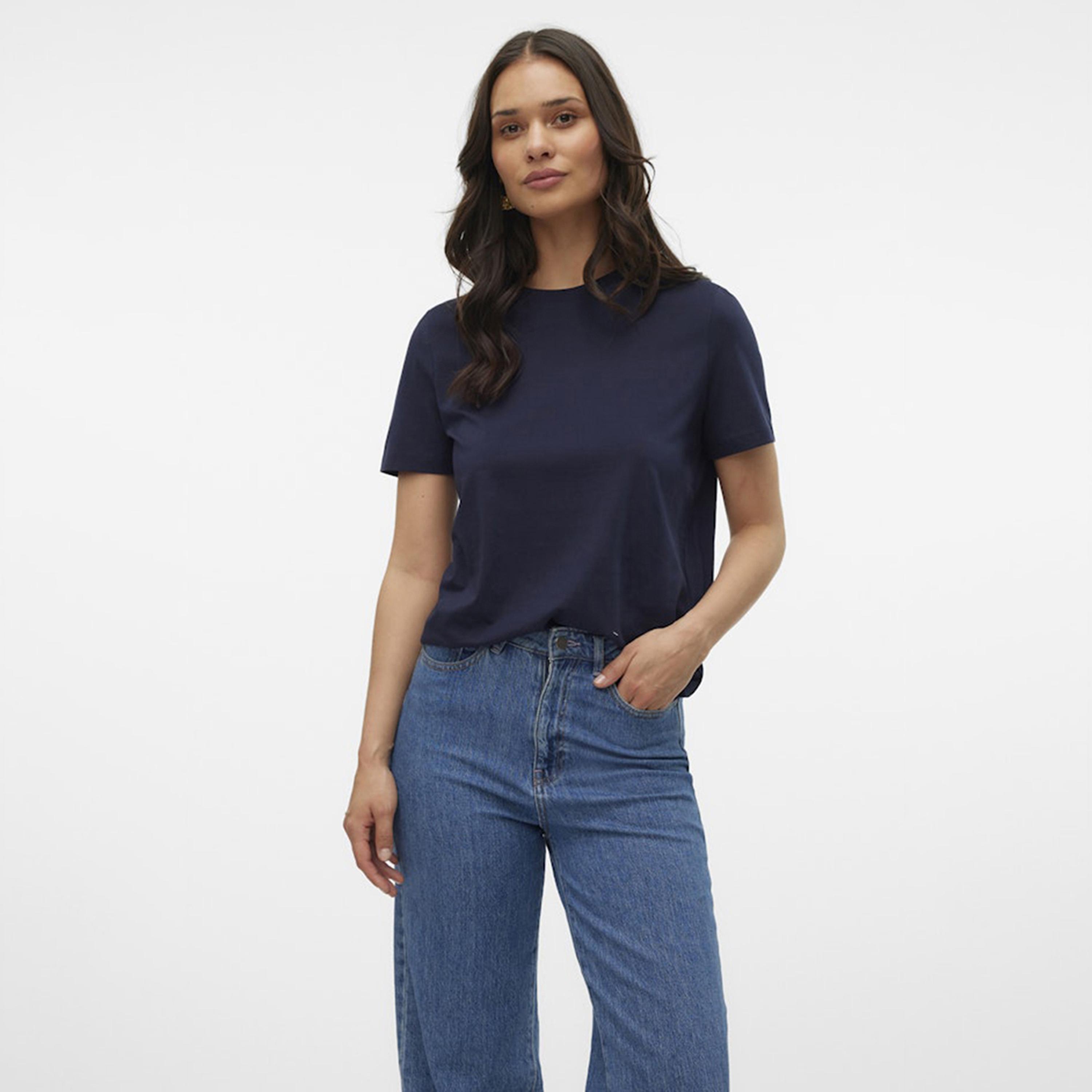 تيشيرت نسائي قطني من فيرو مودا-women-clothing-tshirts-image-6