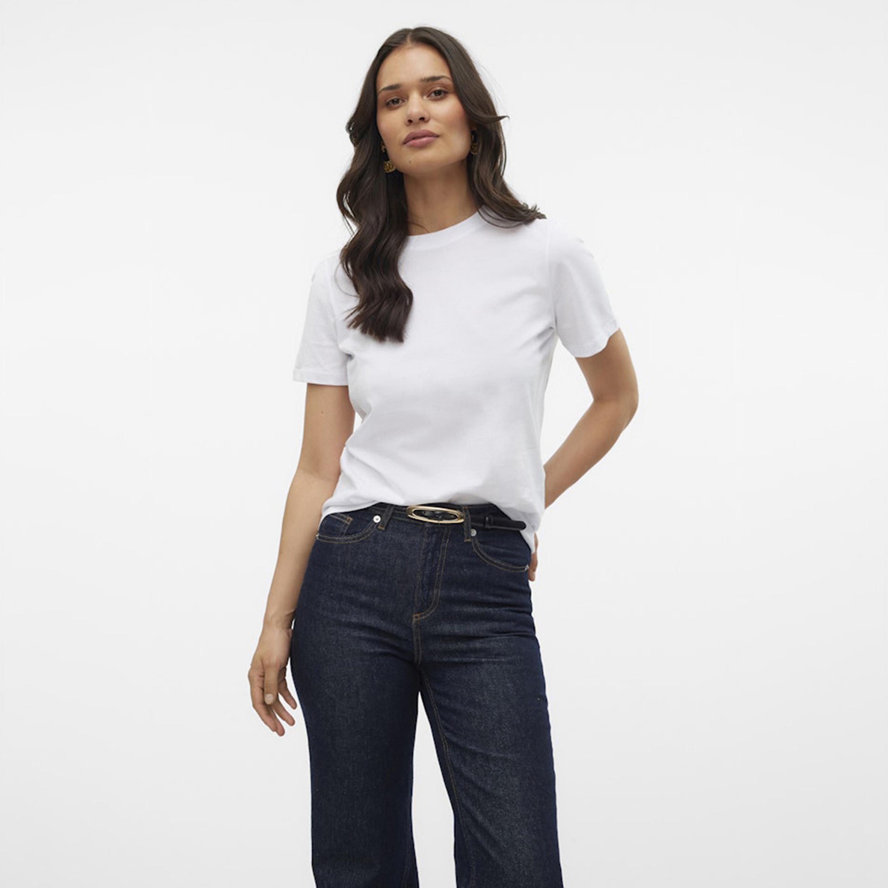 تيشيرت نسائي قطني من فيرو مودا-women-clothing-tshirts-image-16