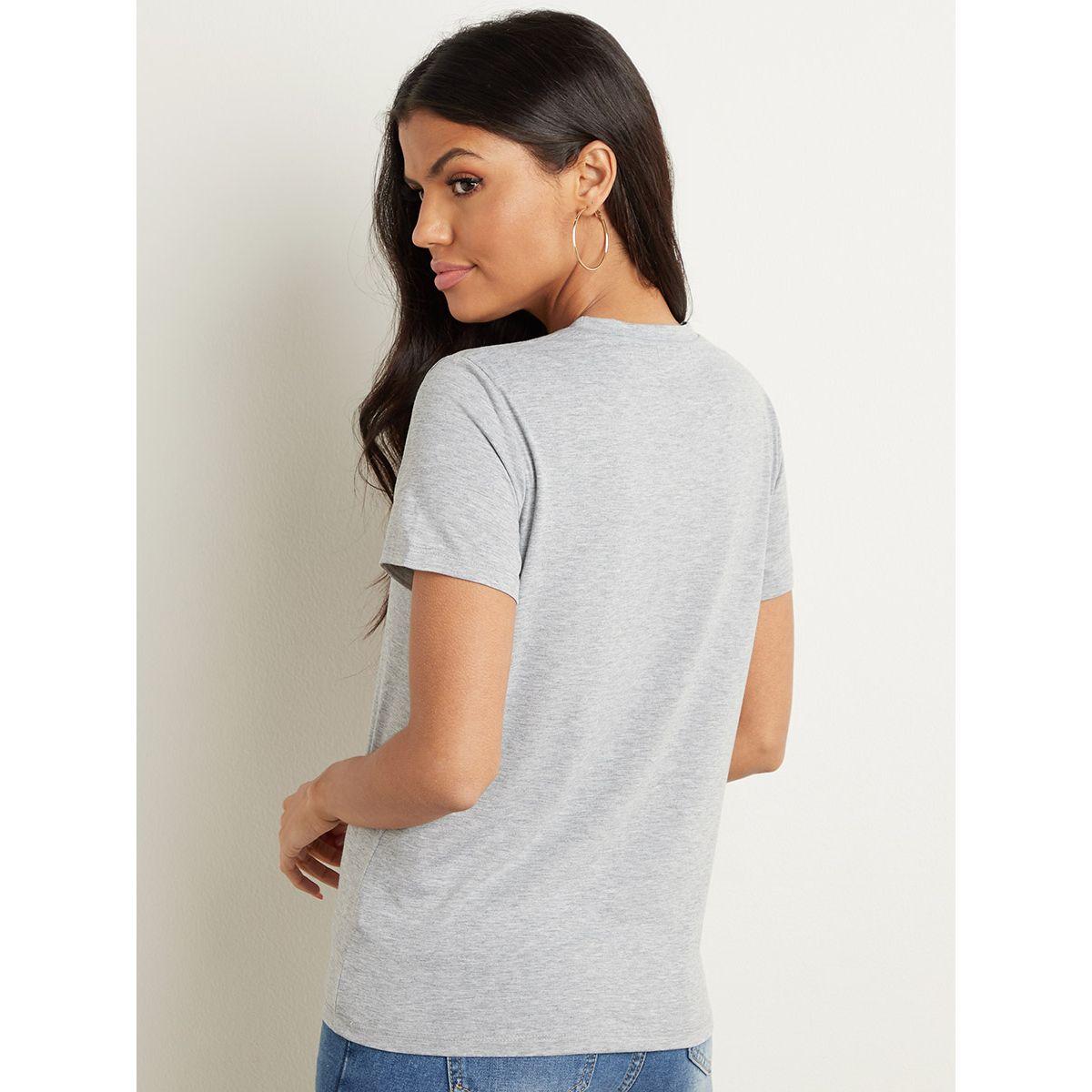 Styli Abstract Face Graphic Printed Regular Fit T-shirt-women-clothing-tshirts-image-4