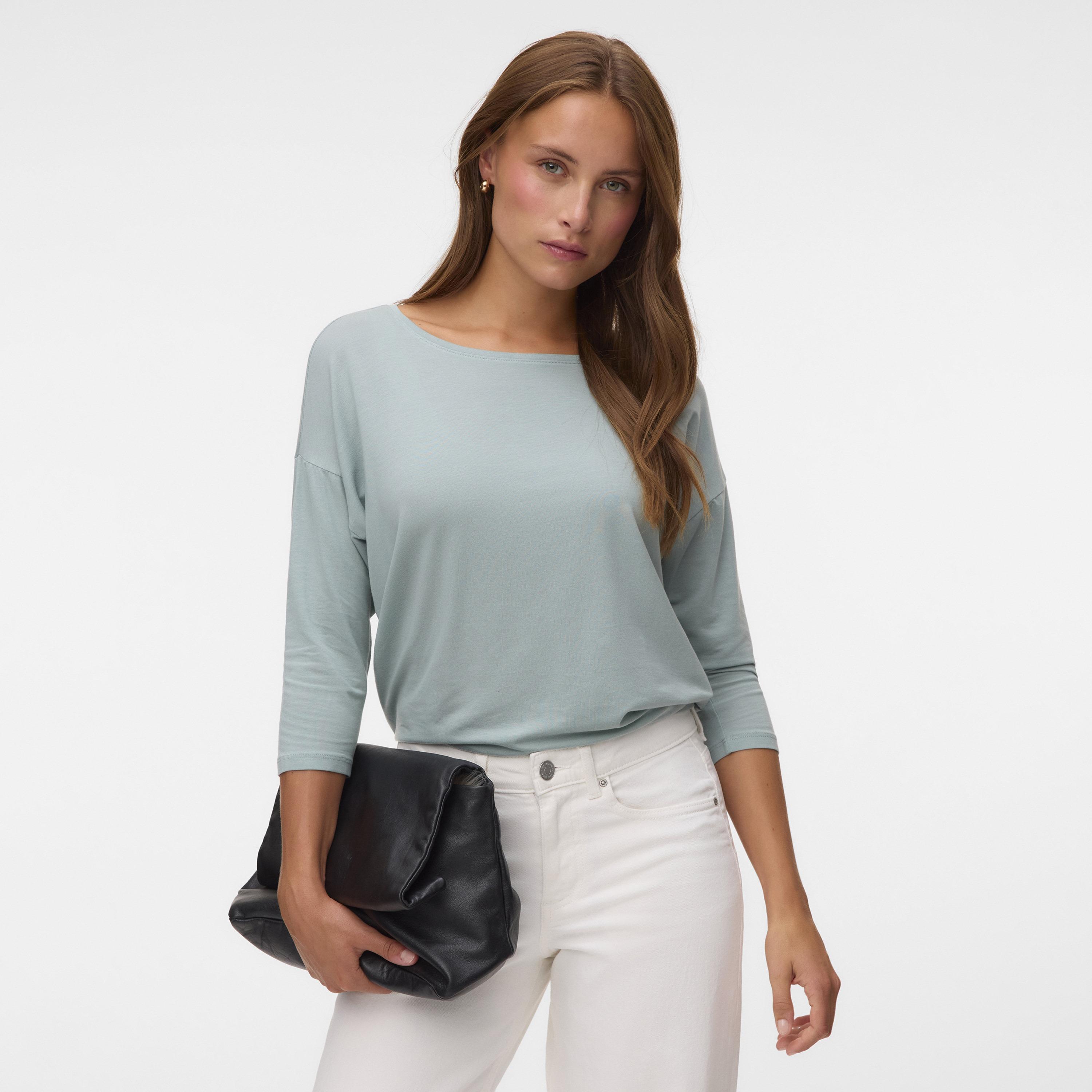 Vero Moda Dropped Sleeves Women's Top-women-clothing-shirtsandblouses-blouses-image-1