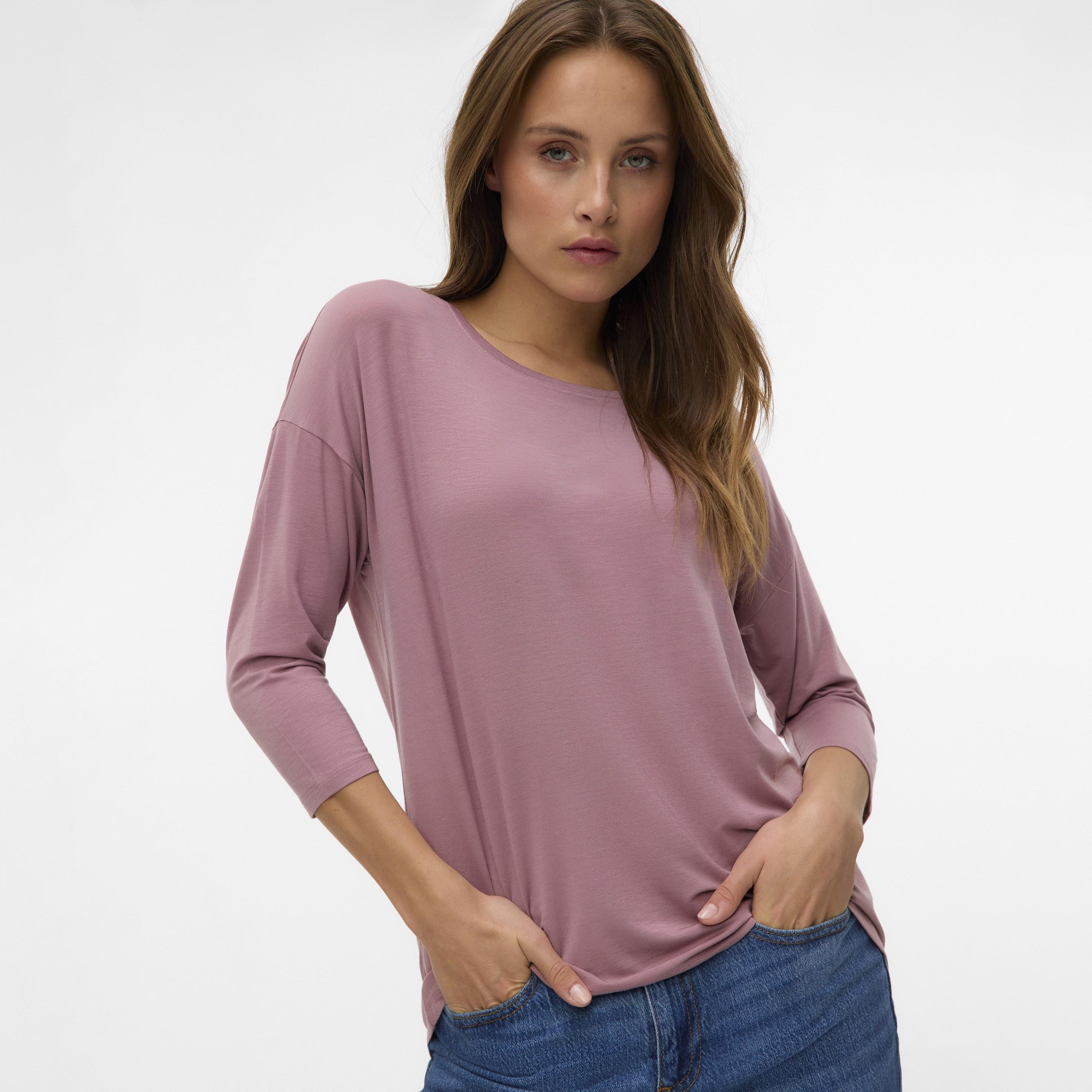 توب حريمي بأكمام منسدلة من فيرو مودا-women-clothing-shirtsandblouses-blouses-image-4