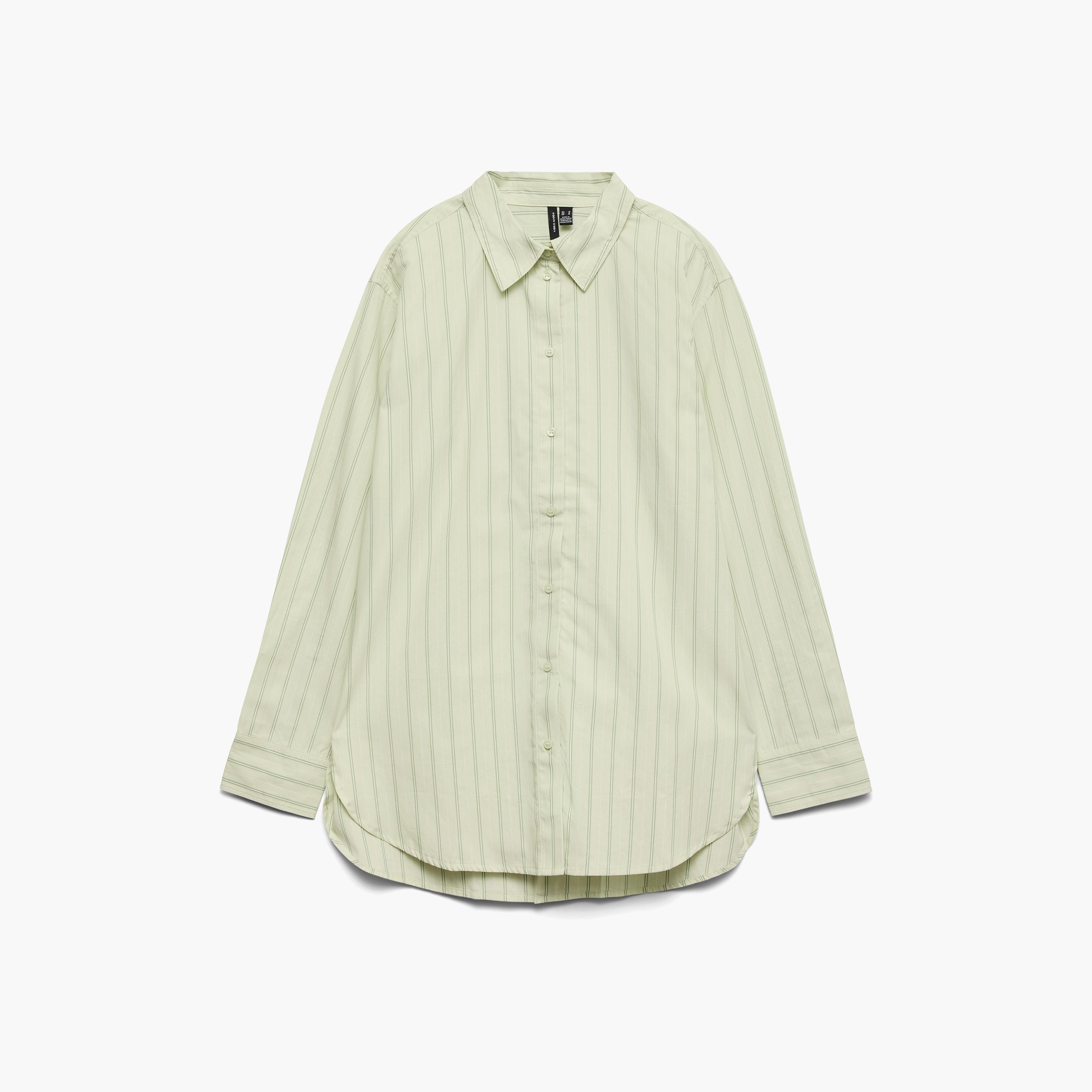 Vero Moda Striped Pointed Collar Women's Shirt-women-clothing-shirtsandblouses-shirts-image-6