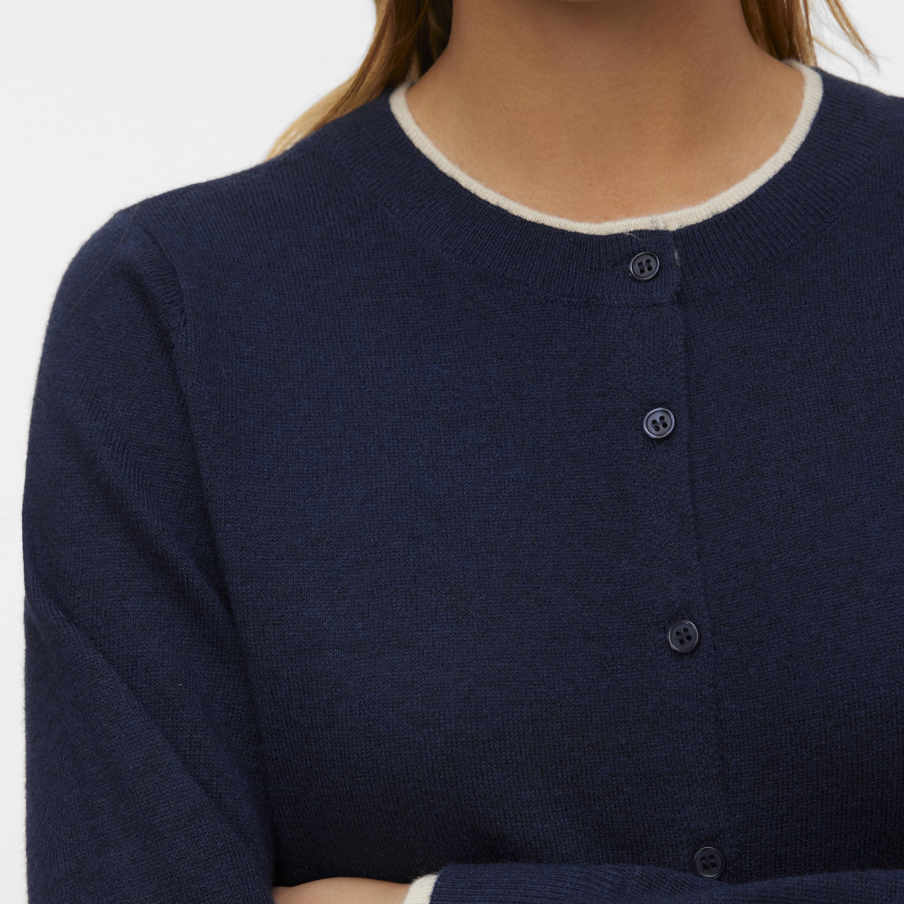 كارديجان حريمي باللون الأزرق من فيرو مودا-women-winterwear-cardigansandjumpers-cardigans-image-5