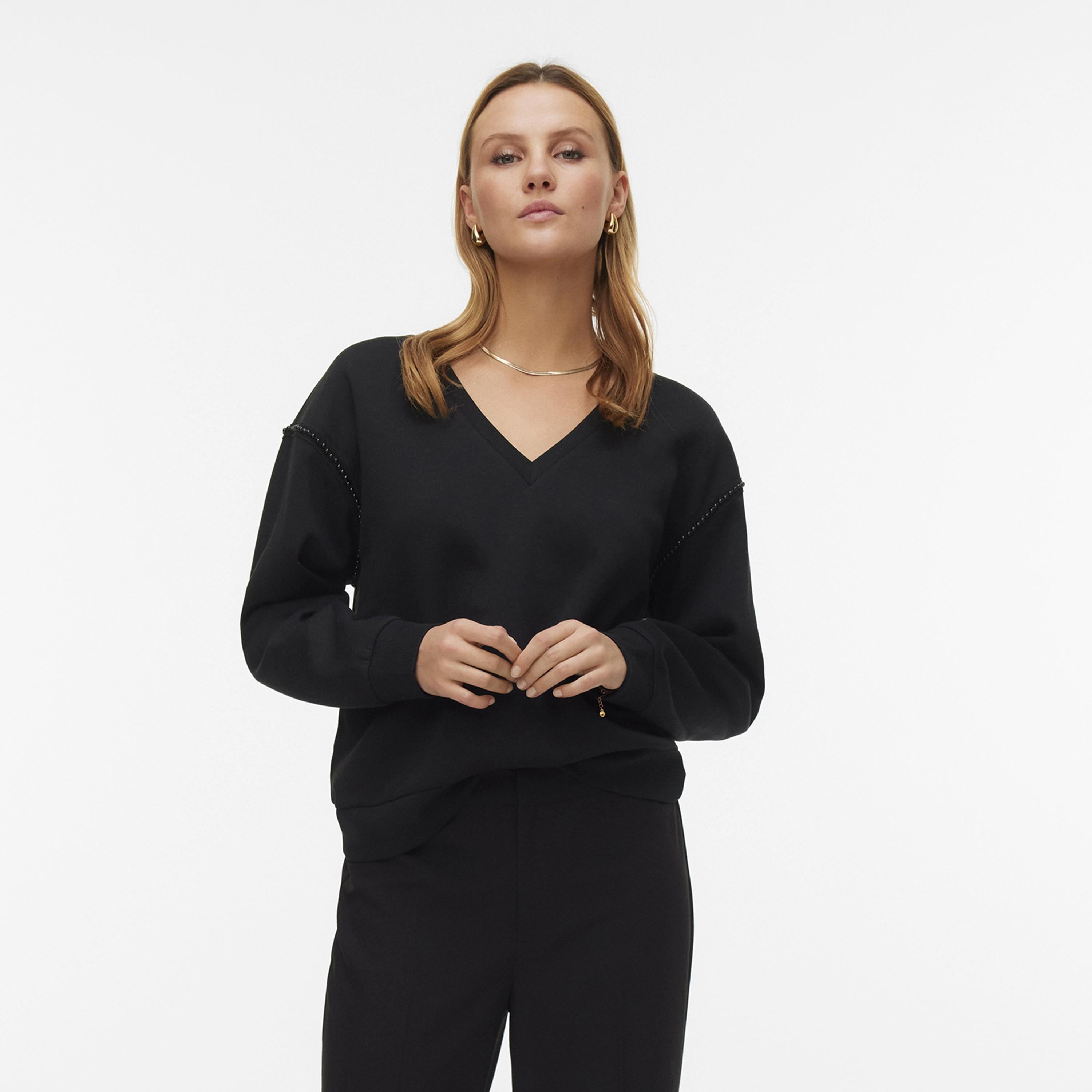 Vero Moda Dropped Sleeves Women's Sweatshirt-women-clothing-hoodiesandsweatshirts-sweatshirts-image-1