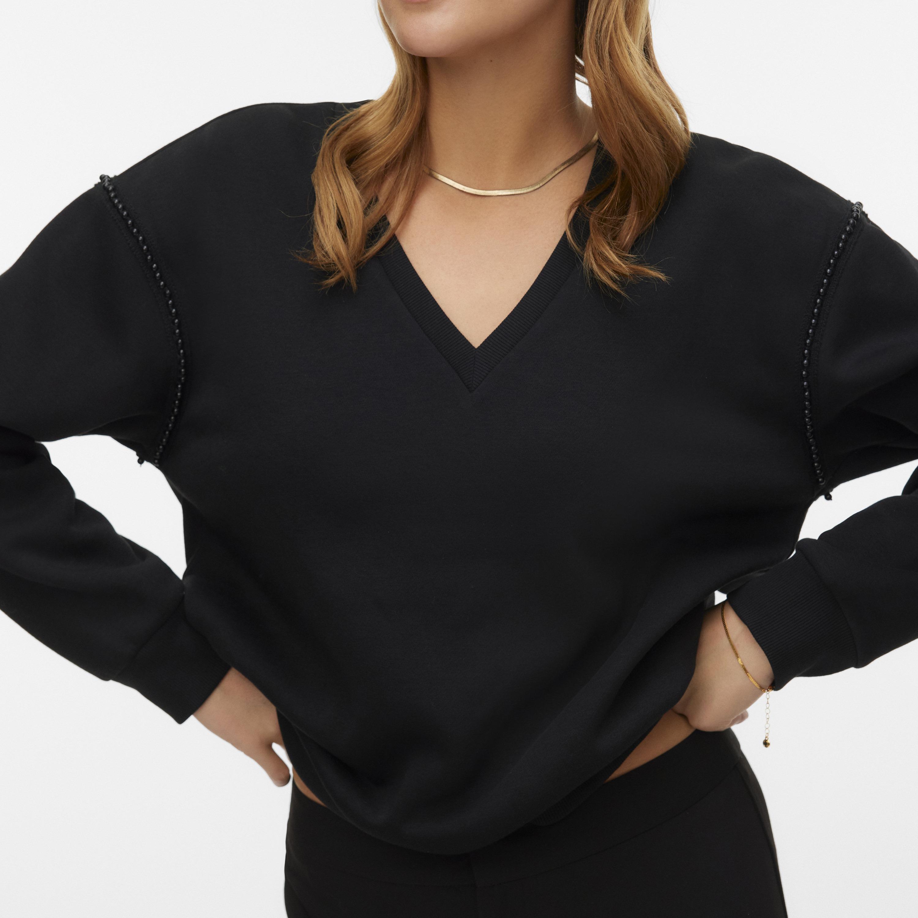 Vero Moda Dropped Sleeves Women's Sweatshirt-women-clothing-hoodiesandsweatshirts-sweatshirts-image-4