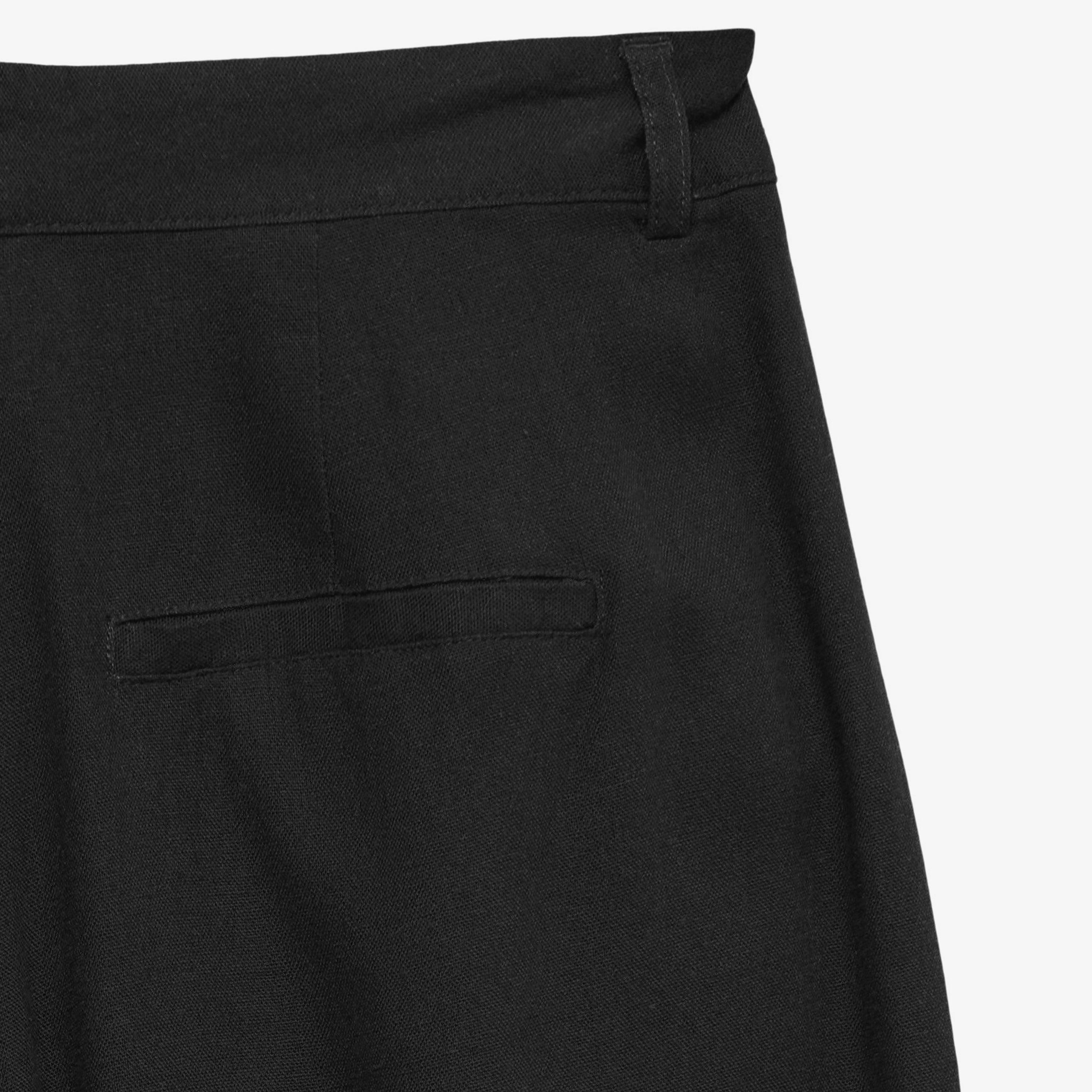 Vero Moda Black Zip Fly Women's Trousers-women-clothing-trousers-image-2