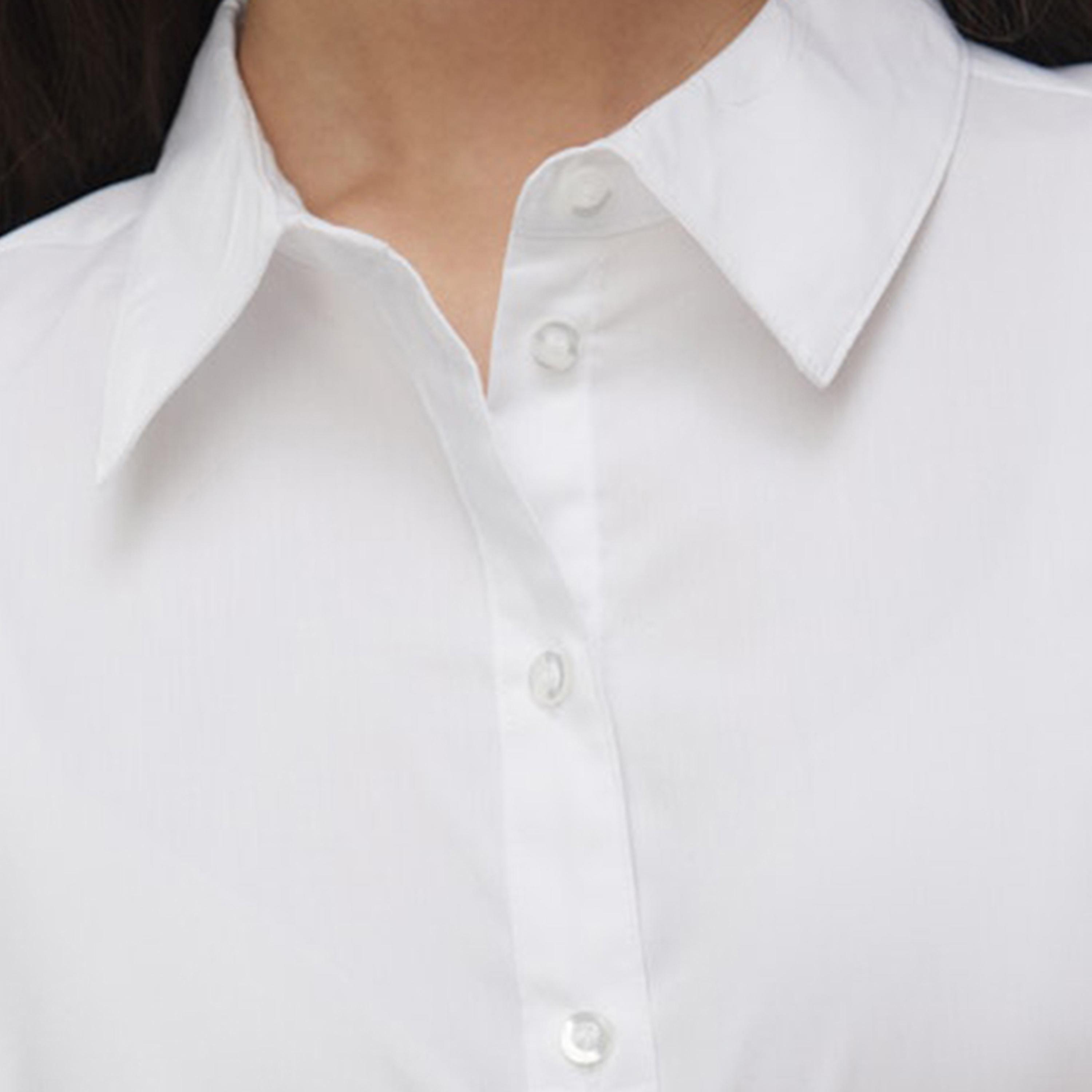 Vero Moda White Collared Women's Shirt-women-clothing-shirtsandblouses-shirts-image-4