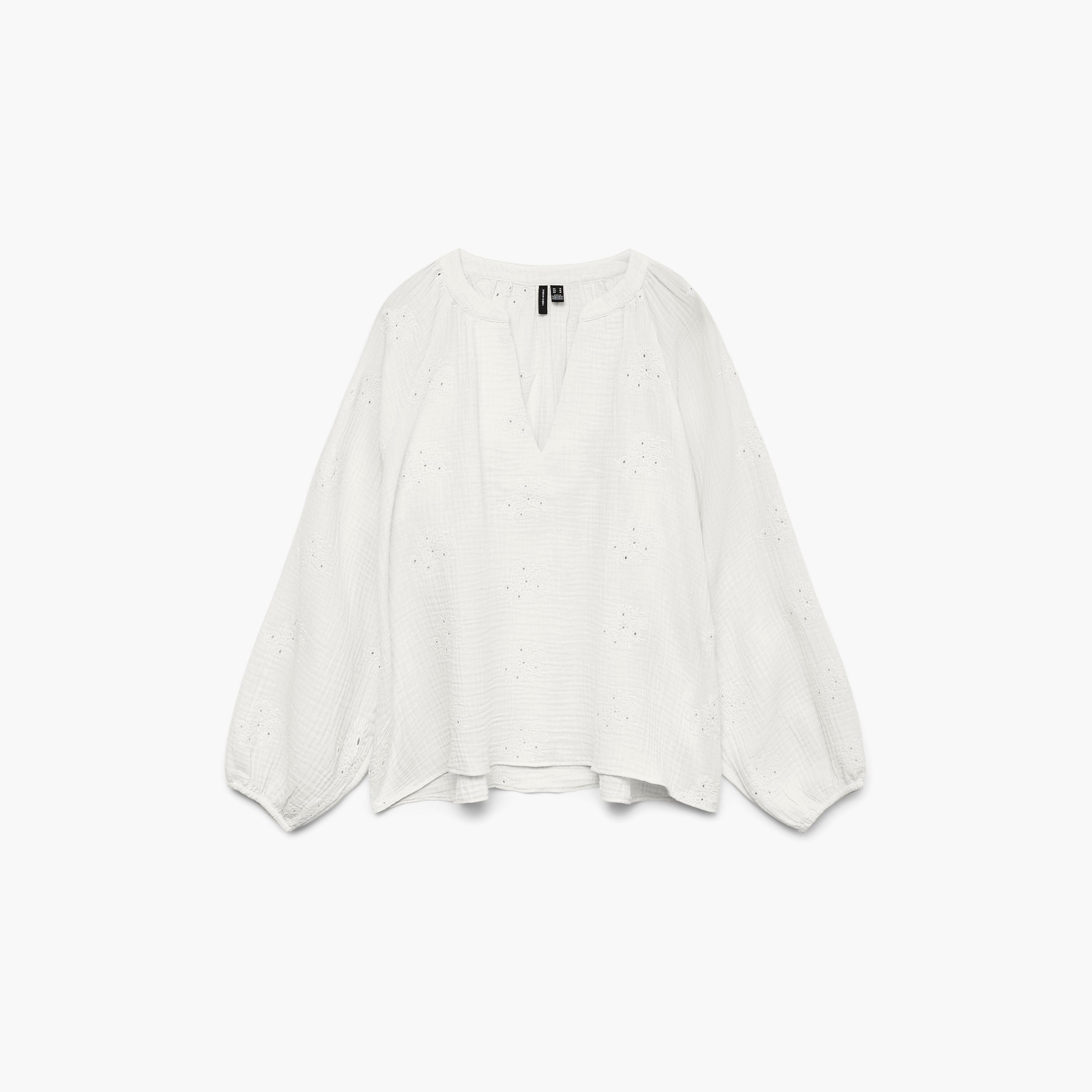 توب حريمي بأكمام راجلان وتطريز زهور من فيرو مودا-women-clothing-shirtsandblouses-blouses-image-6