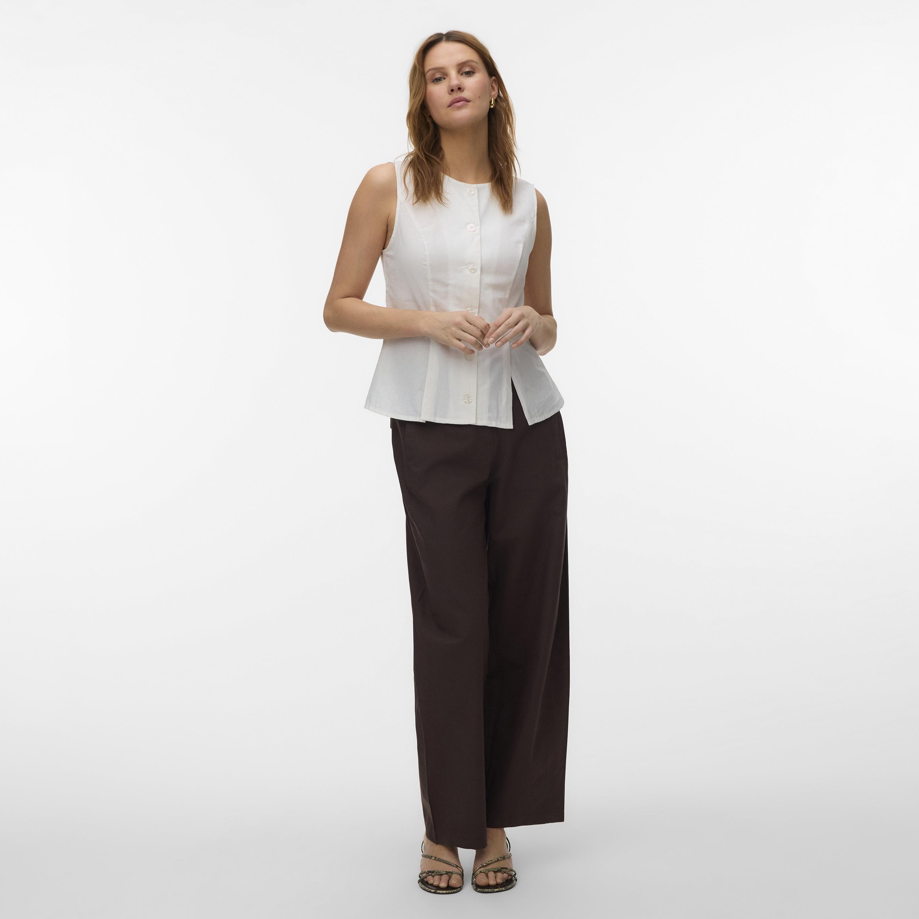 Vero Moda White Women's Top-women-clothing-shirtsandblouses-blouses-image-2