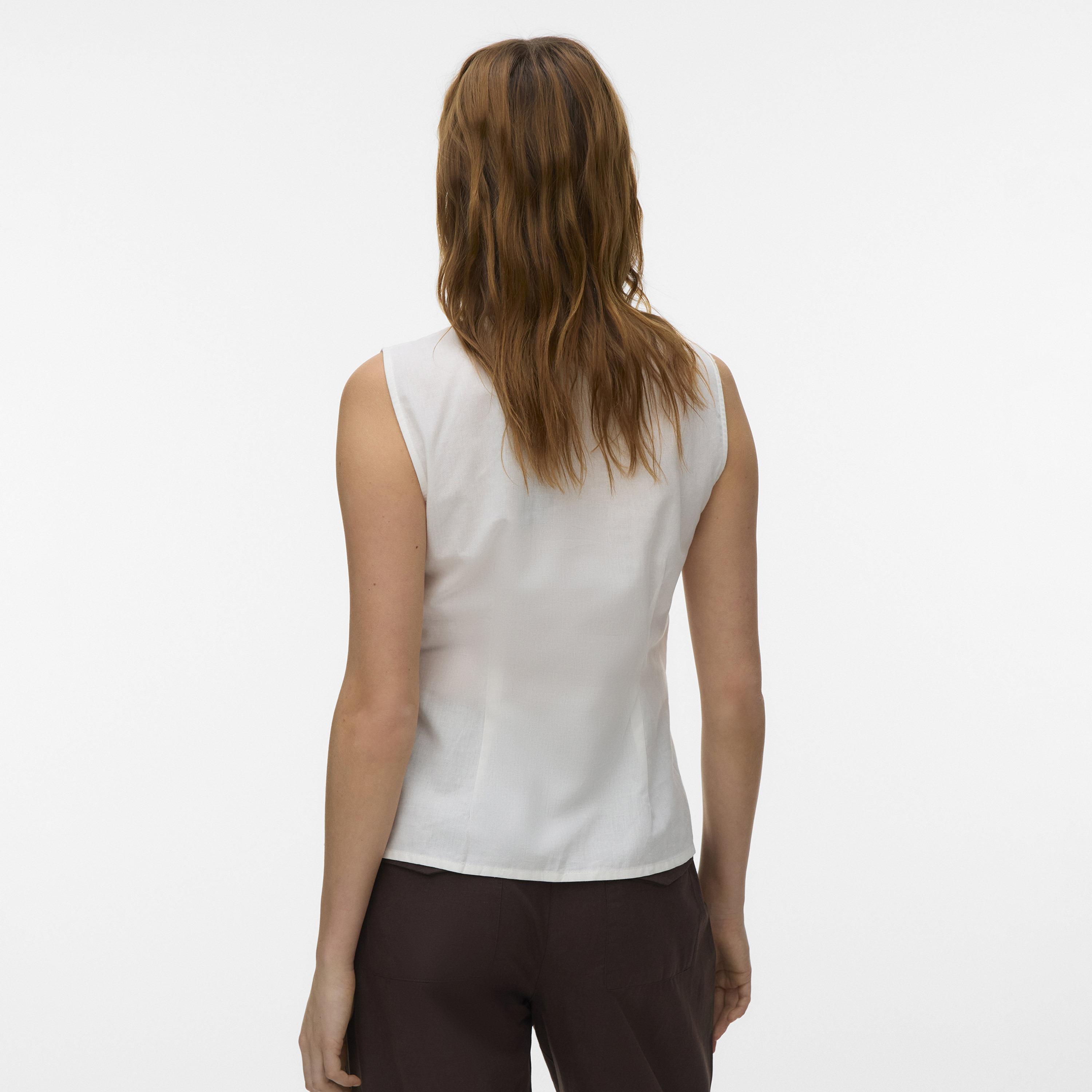 Vero Moda White Women's Top-women-clothing-shirtsandblouses-blouses-image-3
