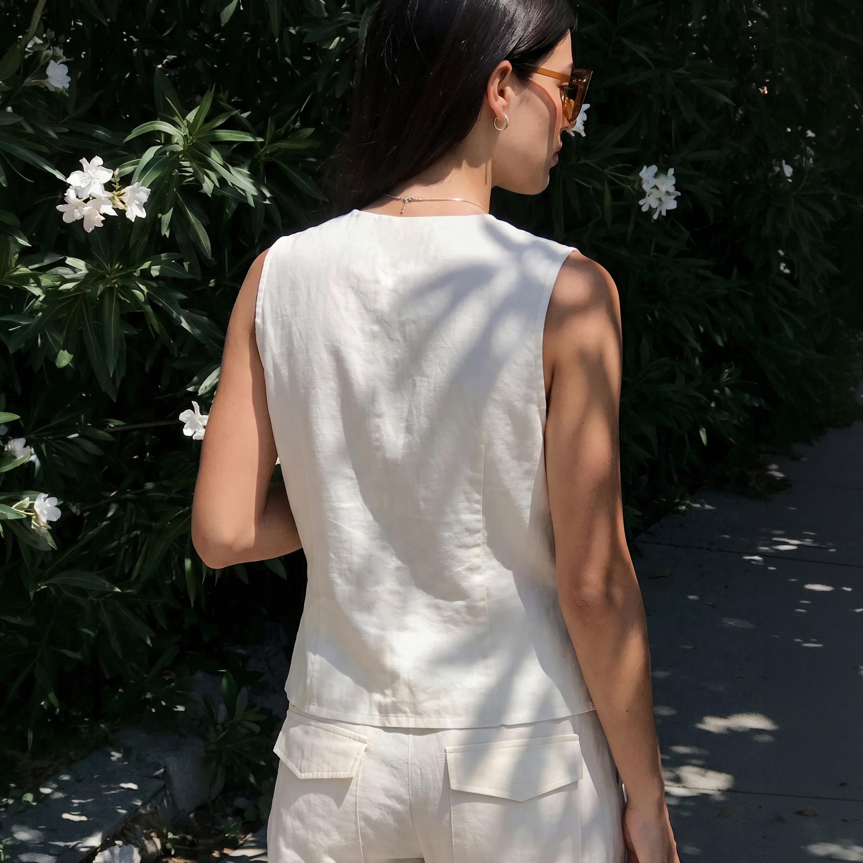 Vero Moda White Women's Top-women-clothing-shirtsandblouses-blouses-image-6