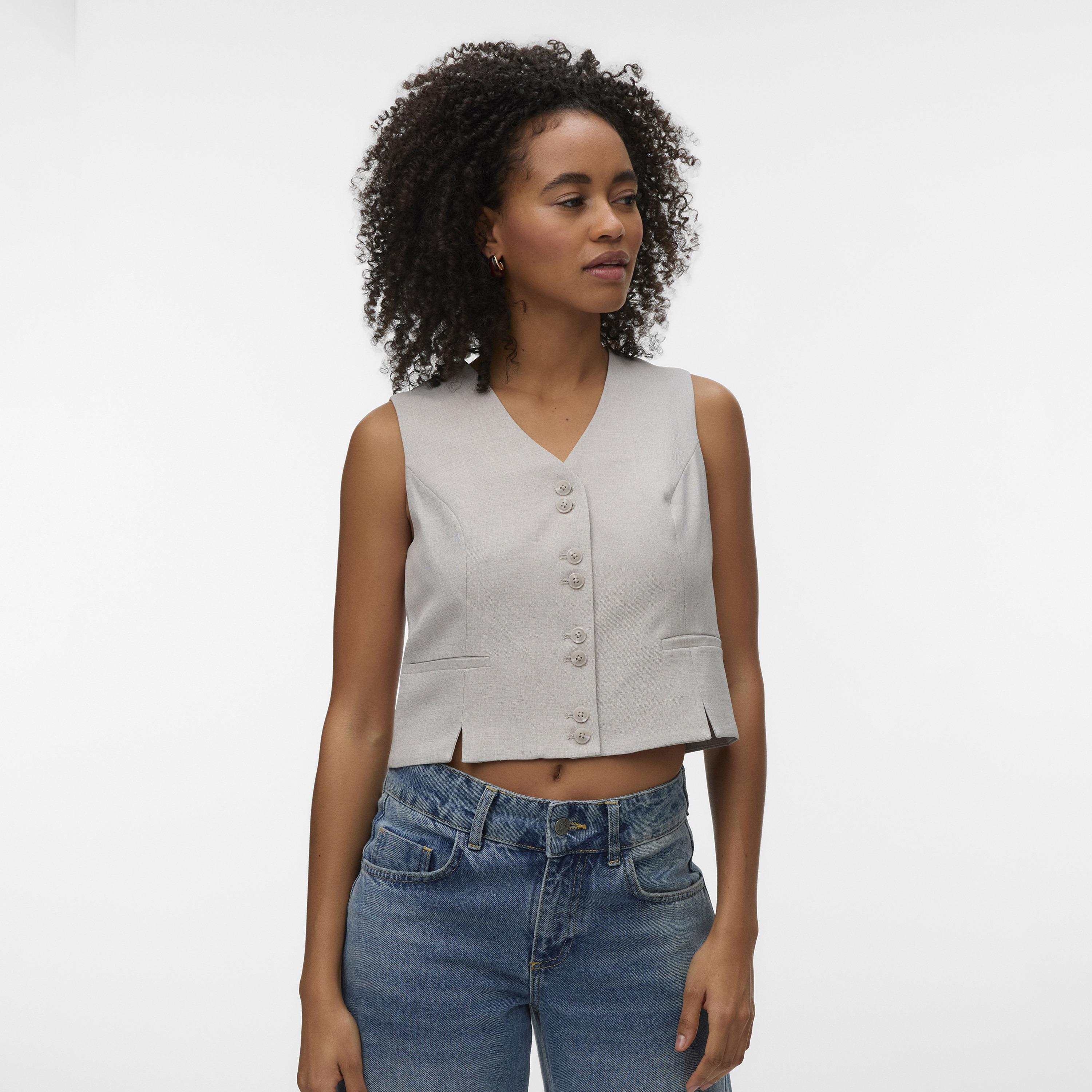 Vero Moda Women's Waistcoat-women-clothing-coatsandjackets-waistcoats-image-1