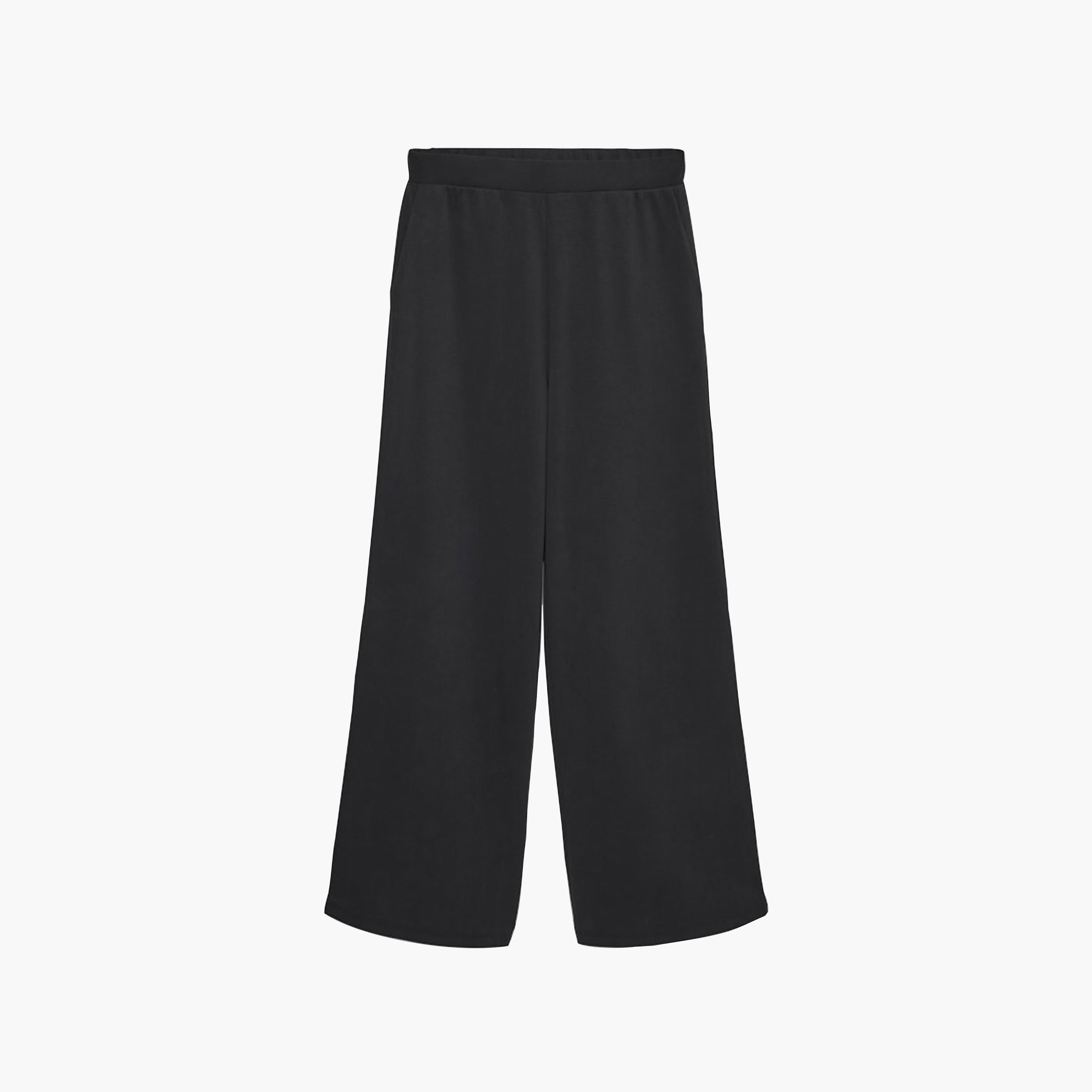 Vero Moda Elasticated Waist Straight Women's Trousers-women-clothing-bottoms-trousers-image-6