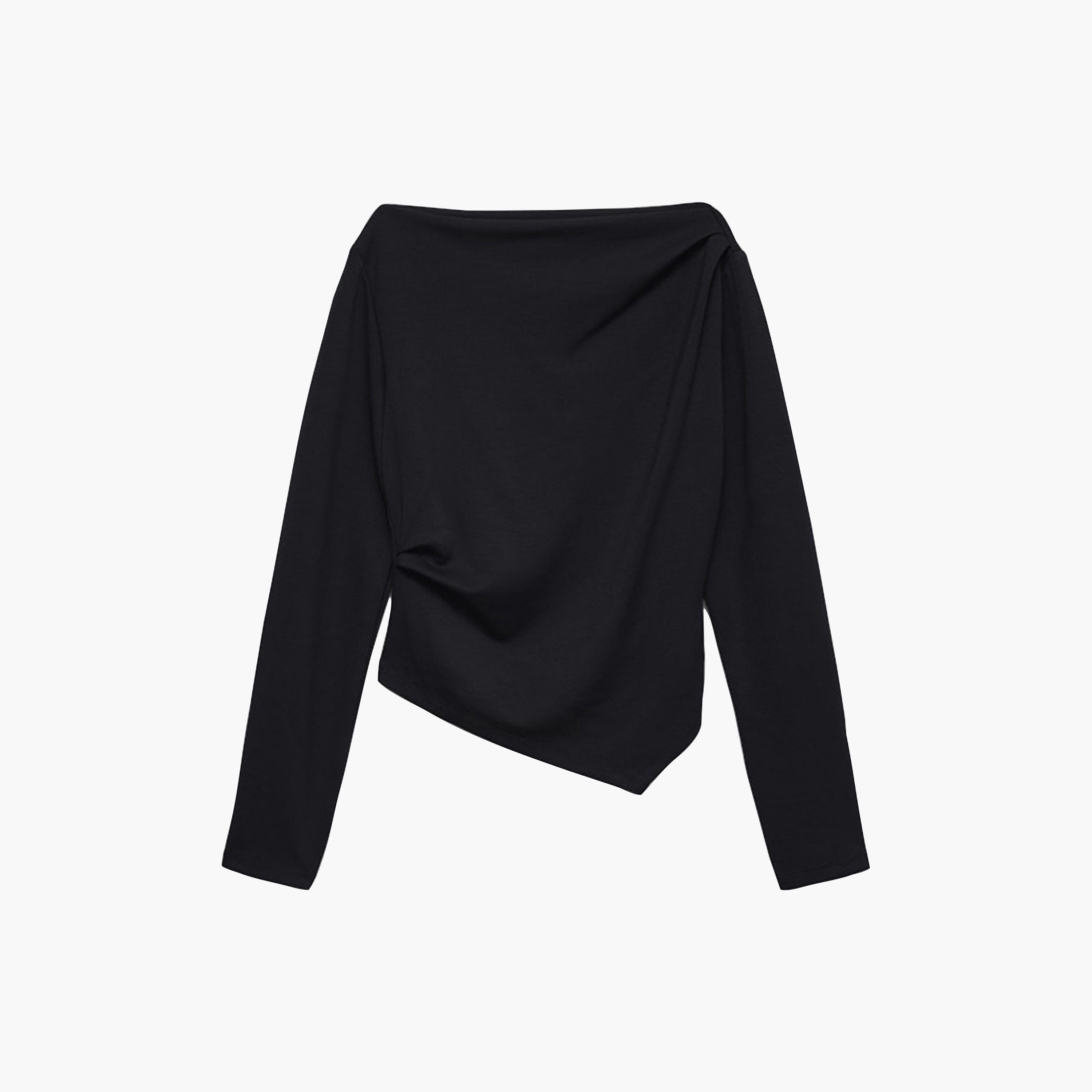 بلوزة نسائية بياقة "بوت نيك" عريضة من فيرو مودا-women-clothing-shirtsandblouses-blouses-image-5