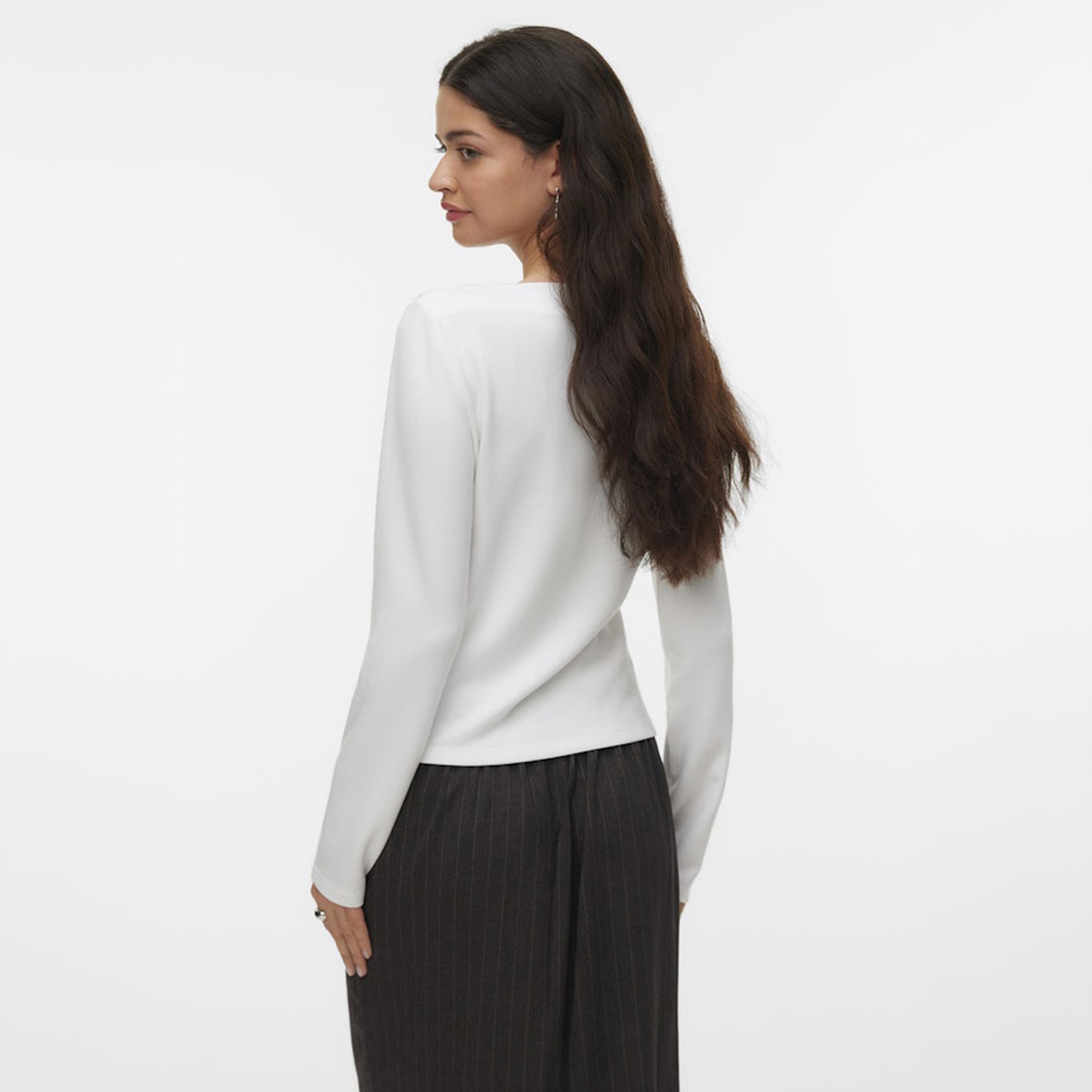 بلوزة نسائية بياقة "بوت نيك" عريضة من فيرو مودا-women-clothing-shirtsandblouses-blouses-image-3